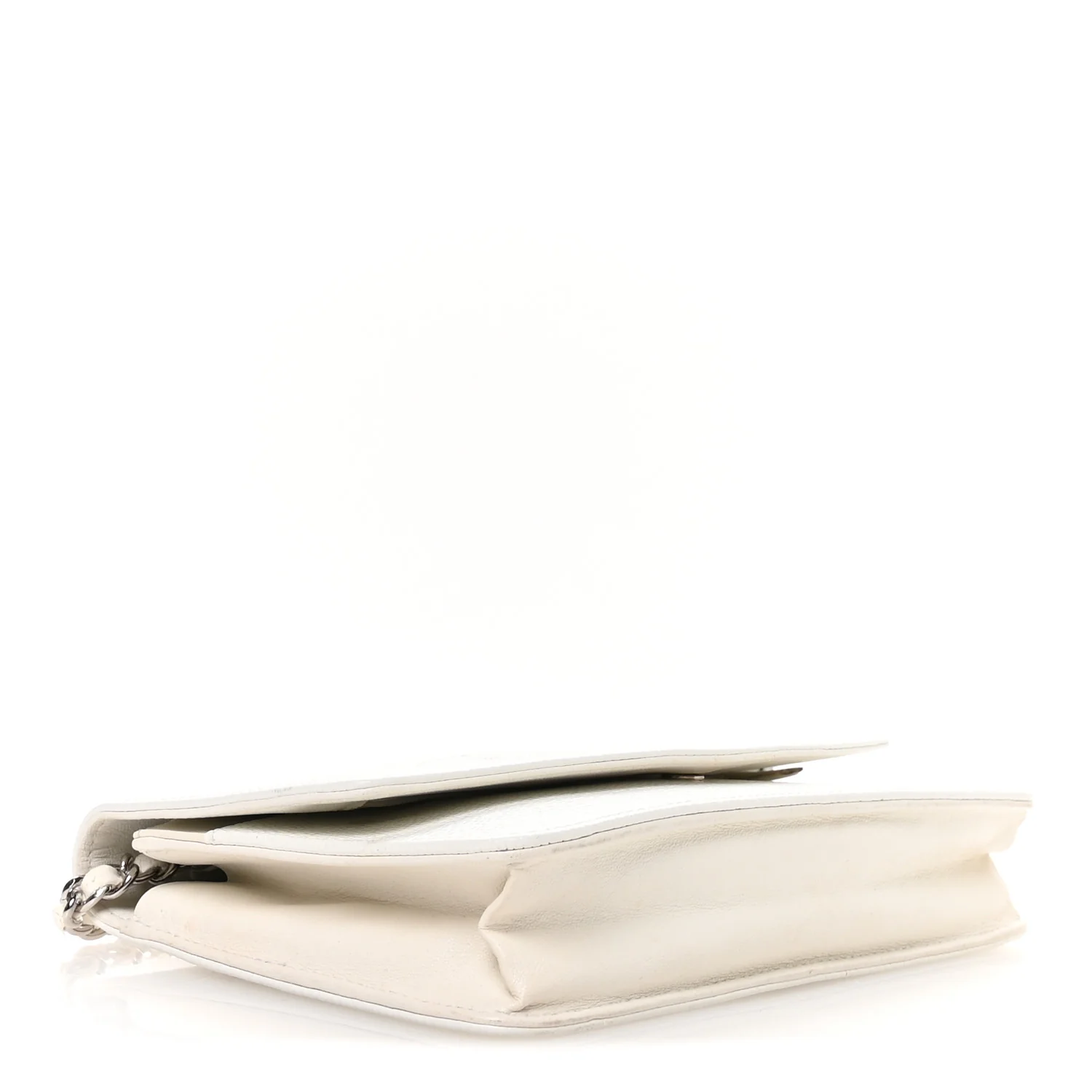 Caviar Timeless CC Wallet on Chain WOC White - Image 4