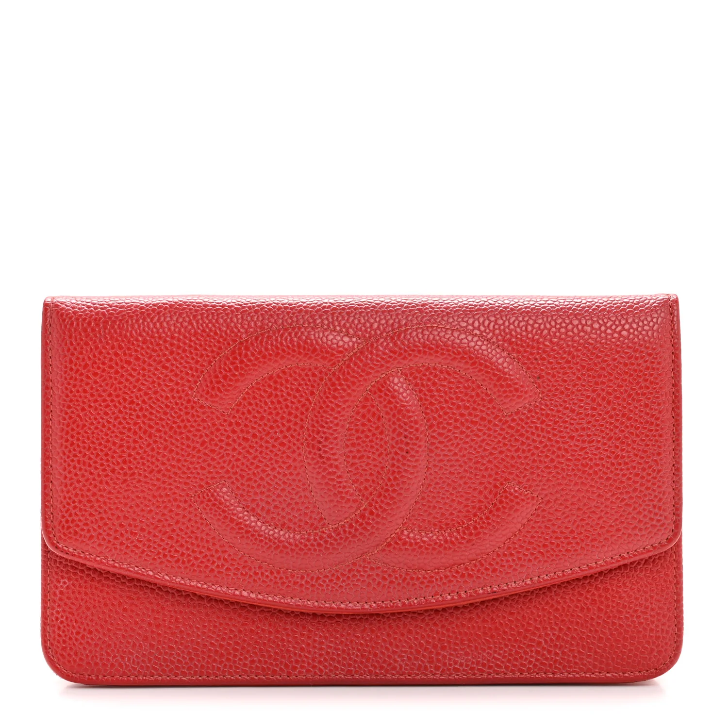 Caviar Timeless CC Wallet Red - Image 2
