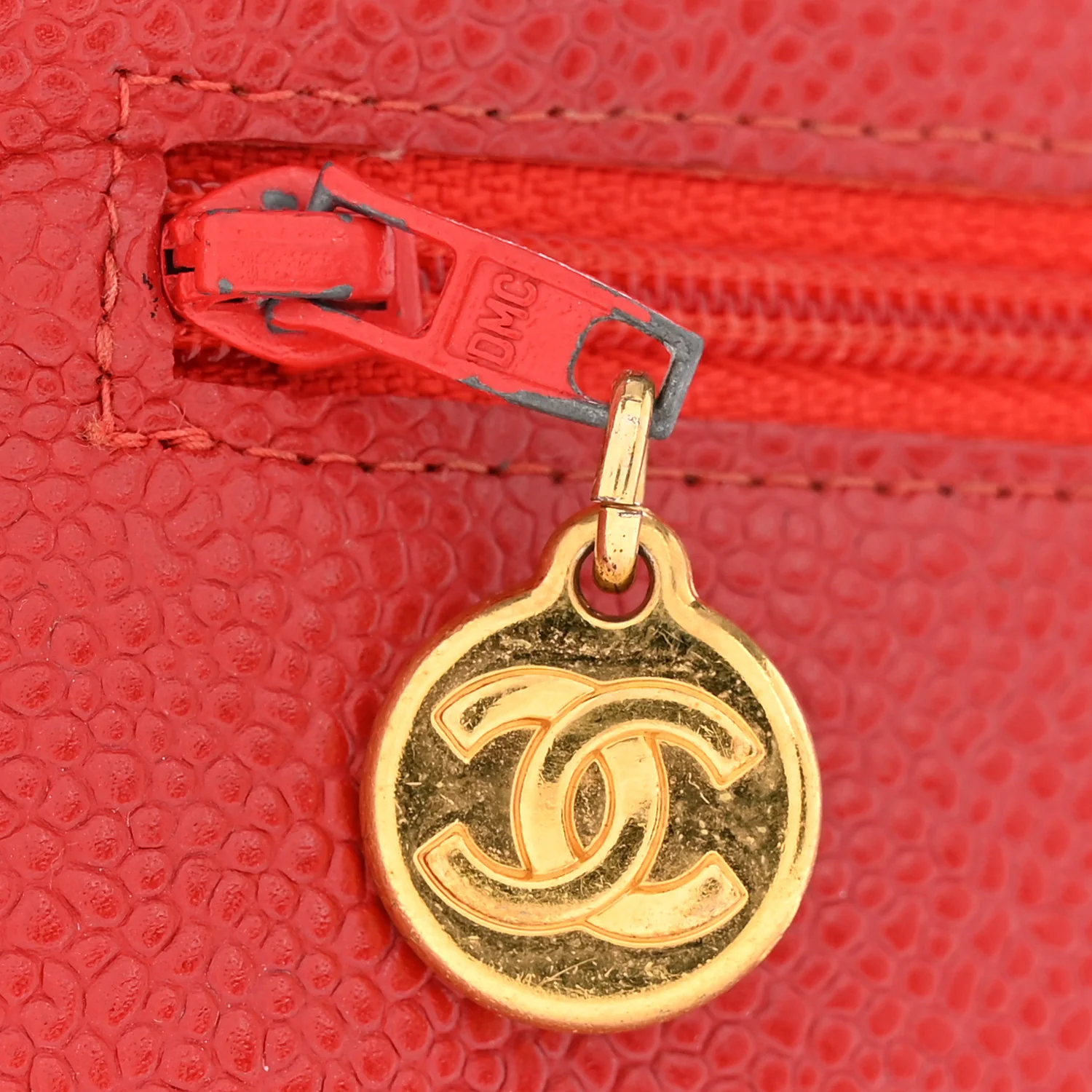 Caviar Timeless CC Wallet Red - Image 23