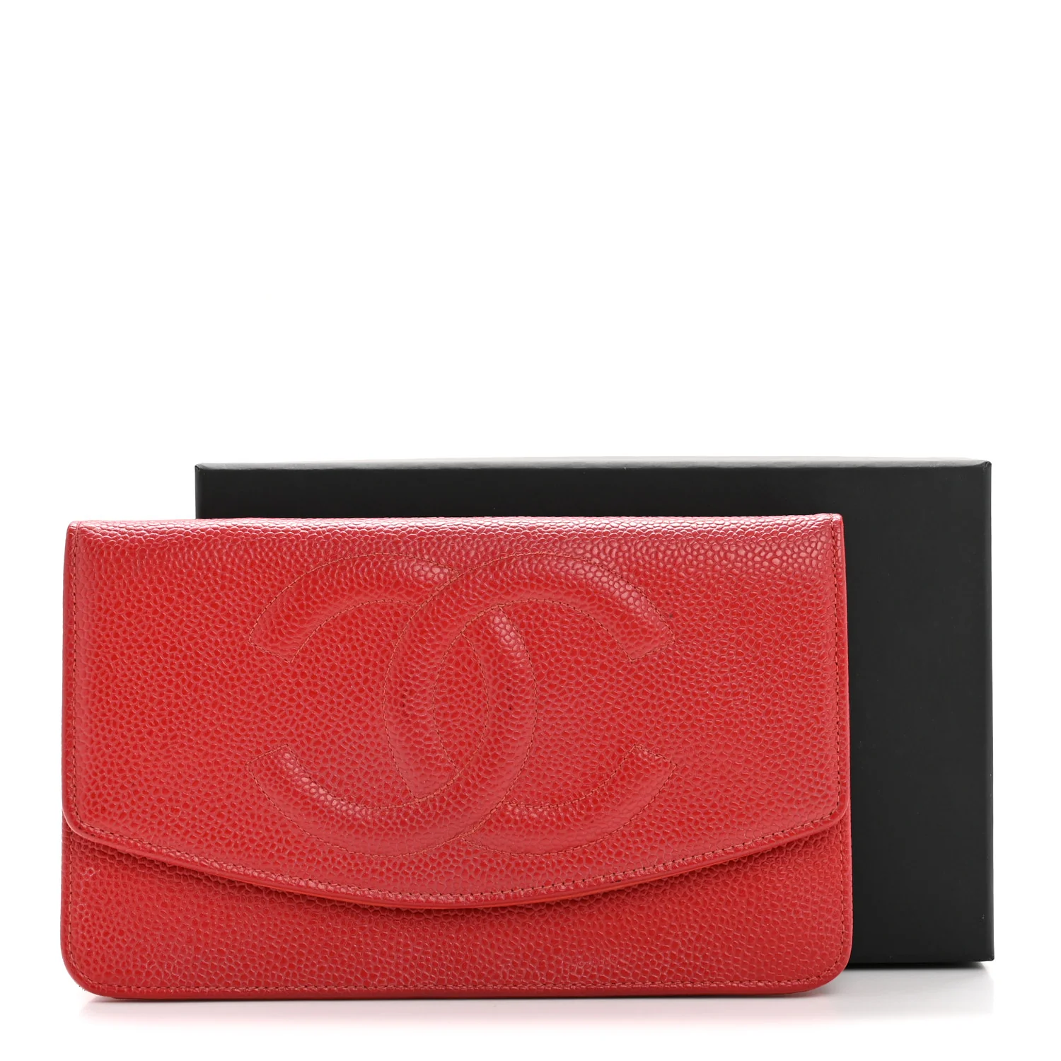 Caviar Timeless CC Wallet Red - Image 28