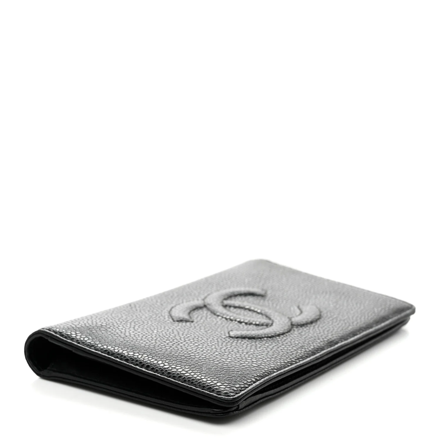Caviar Timeless CC Yen Wallet Black - Image 4