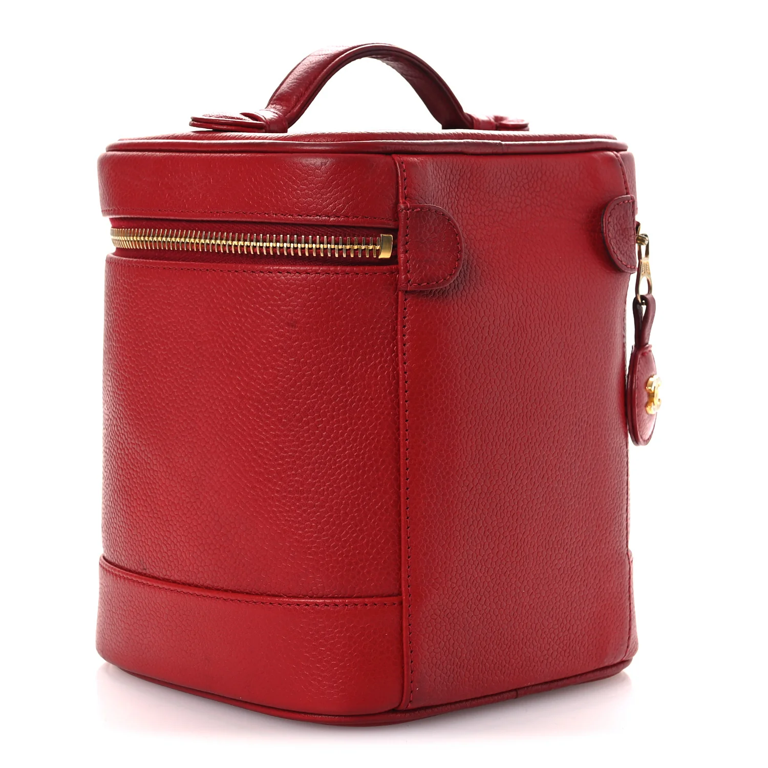 Caviar Vanity Cosmetic Case Red - Image 3