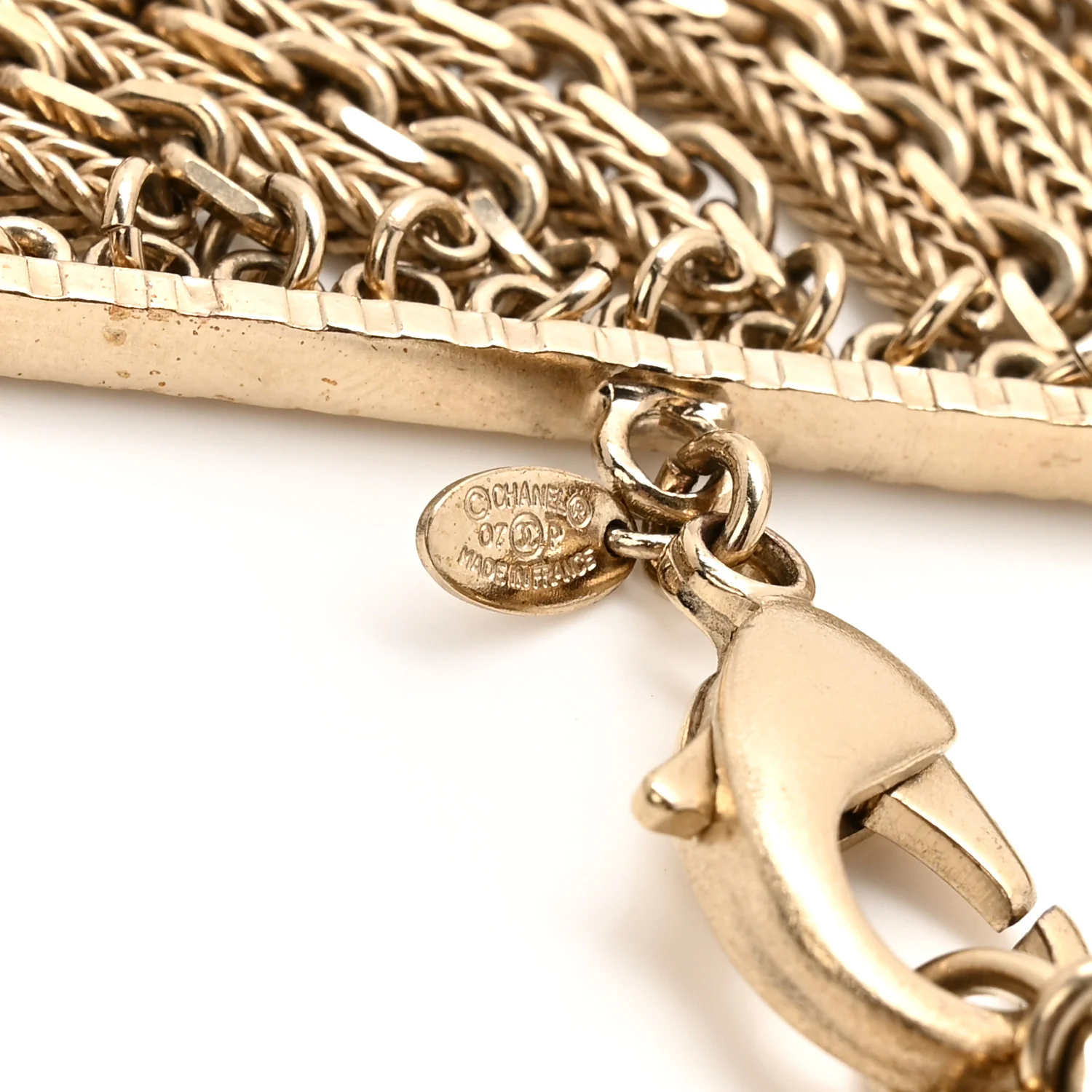 Chain CC Waspie Belt Gold - Image 3