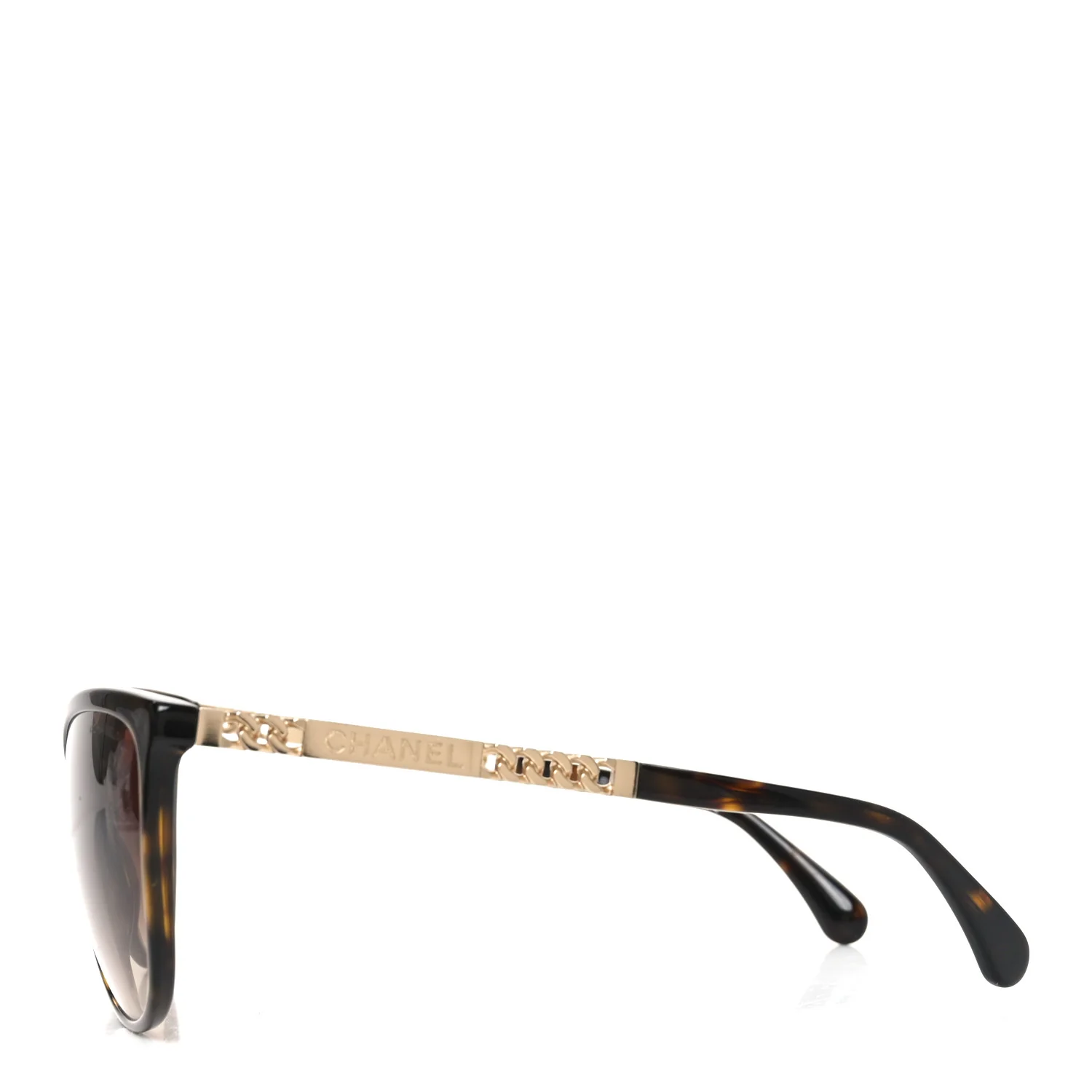 Chain Sunglasses 5352 Dark Tortoise - Image 3