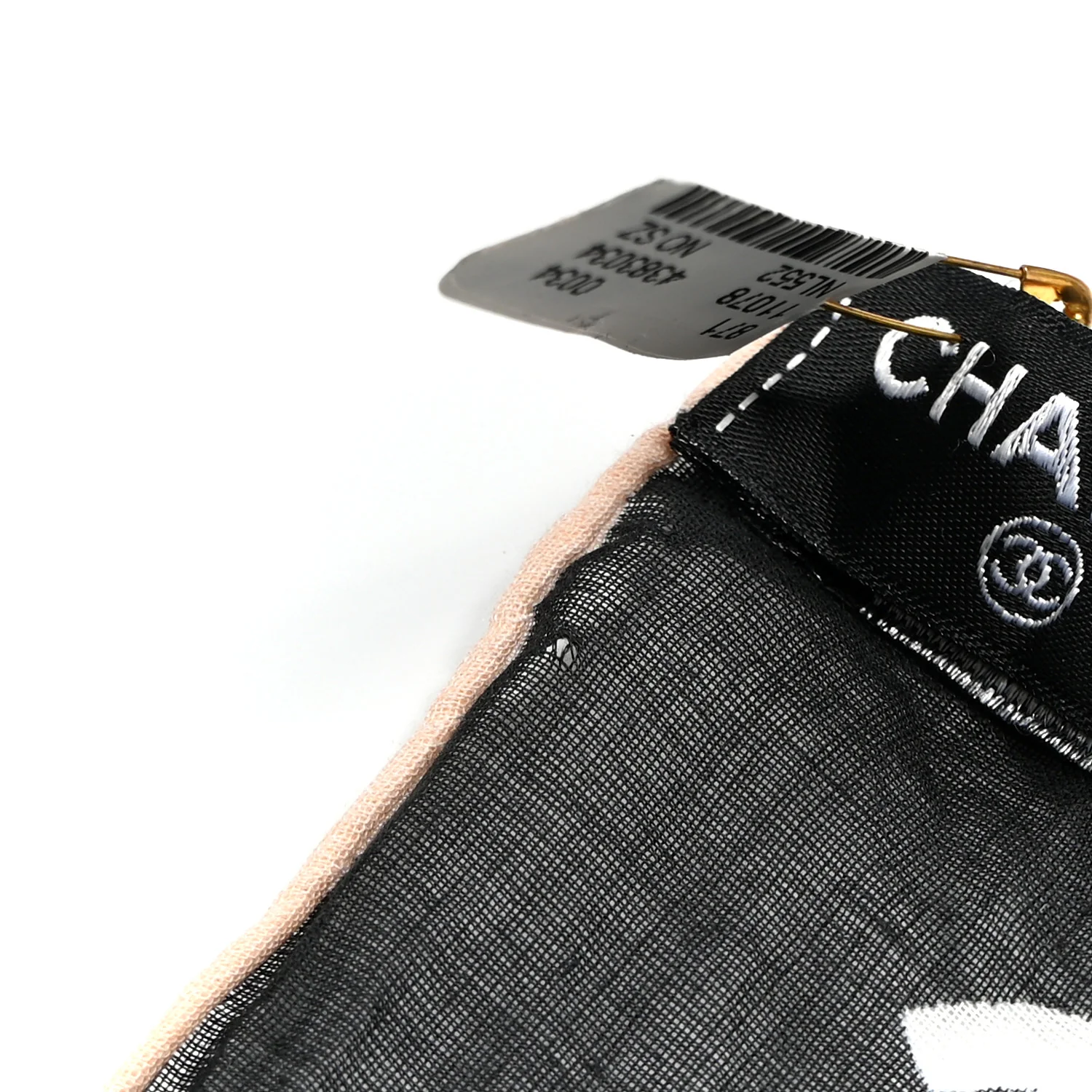 Cotton CC Coco Bandana Black Ecru - Image 4