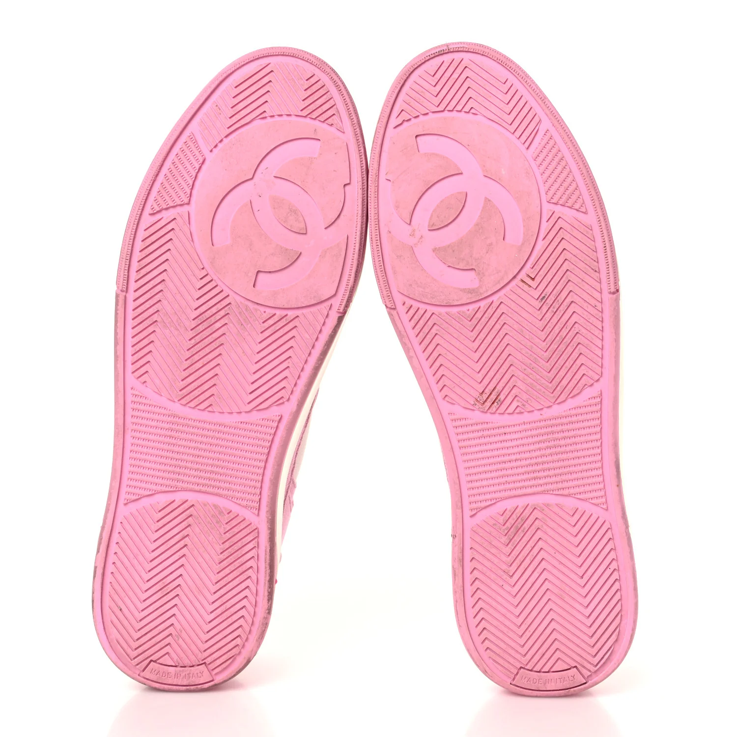 Cotton Sneakers 39 Pink White - Image 6