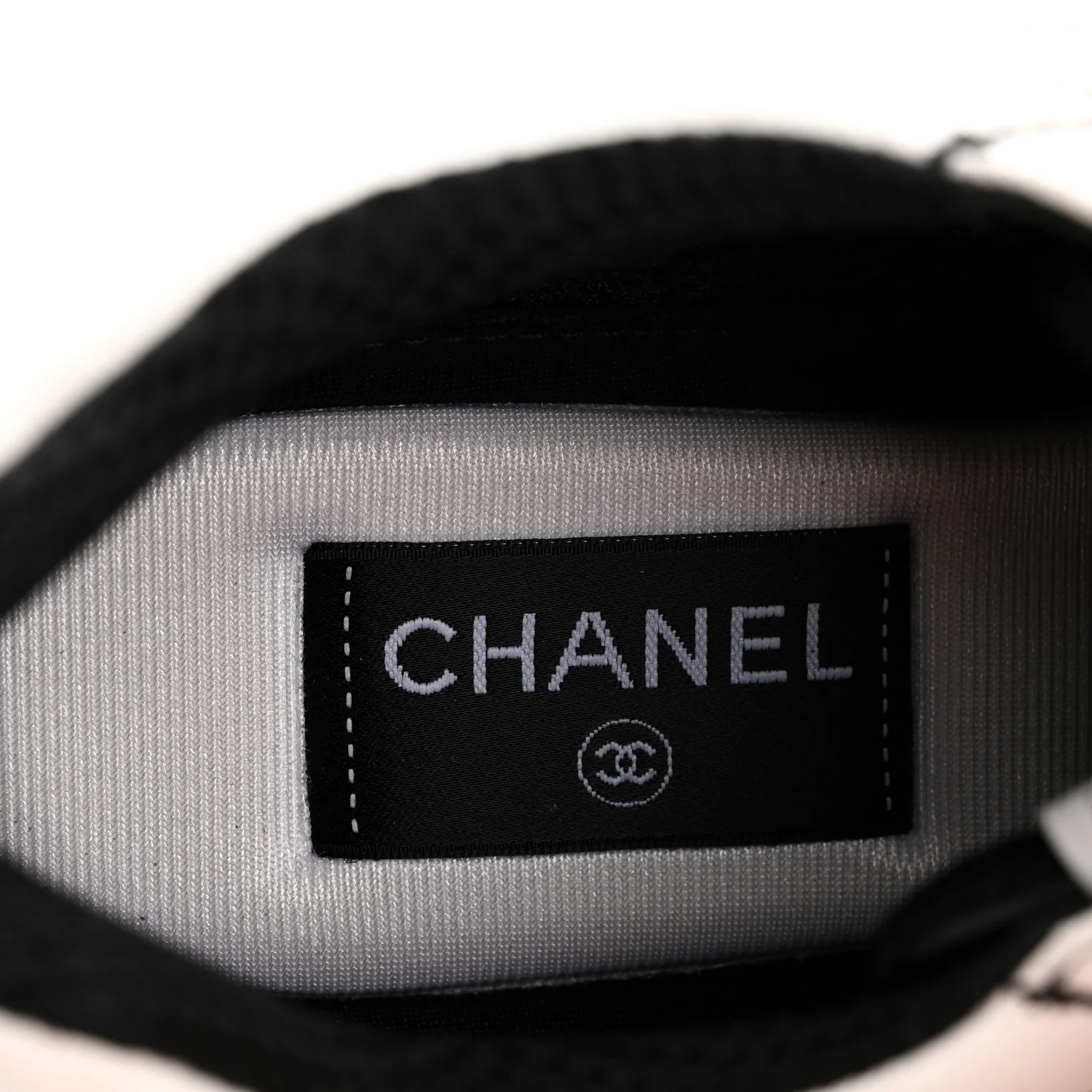 Cotton Womens CC Sneakers 38 White Black - Image 8