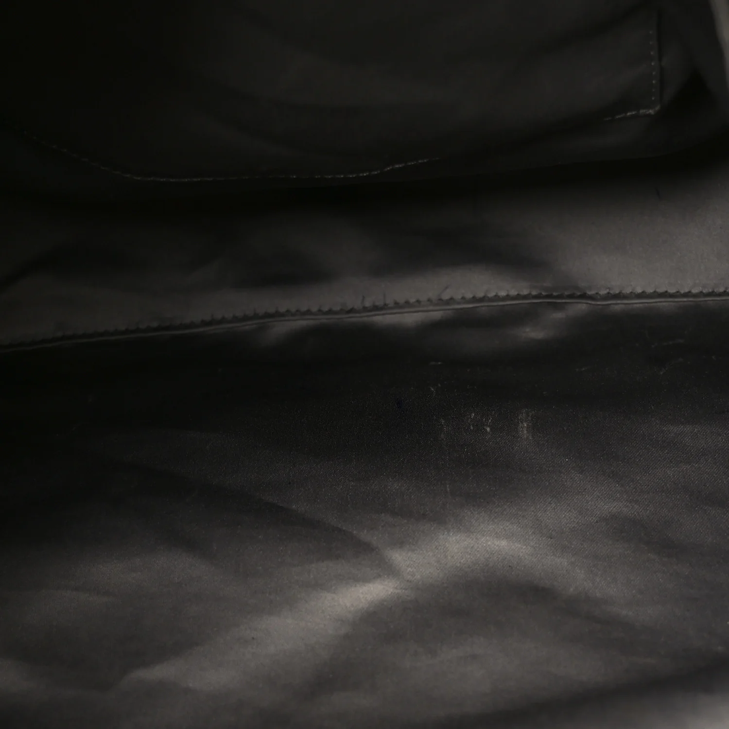 Crinkled Coated Canvas Le Marais Hobo Black - Image 5