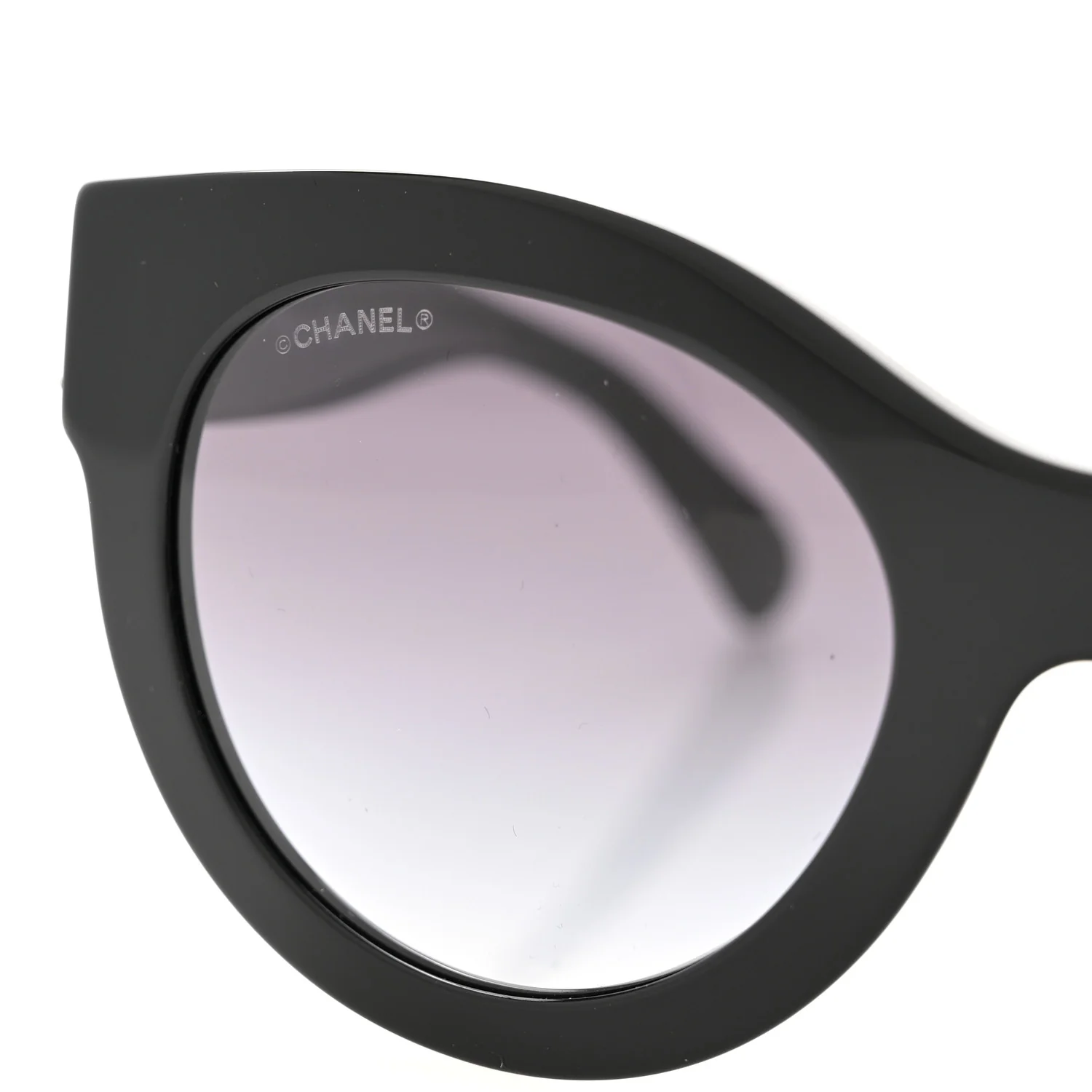 Crystal CC Sunglasses 5420-B-A Black - Image 8