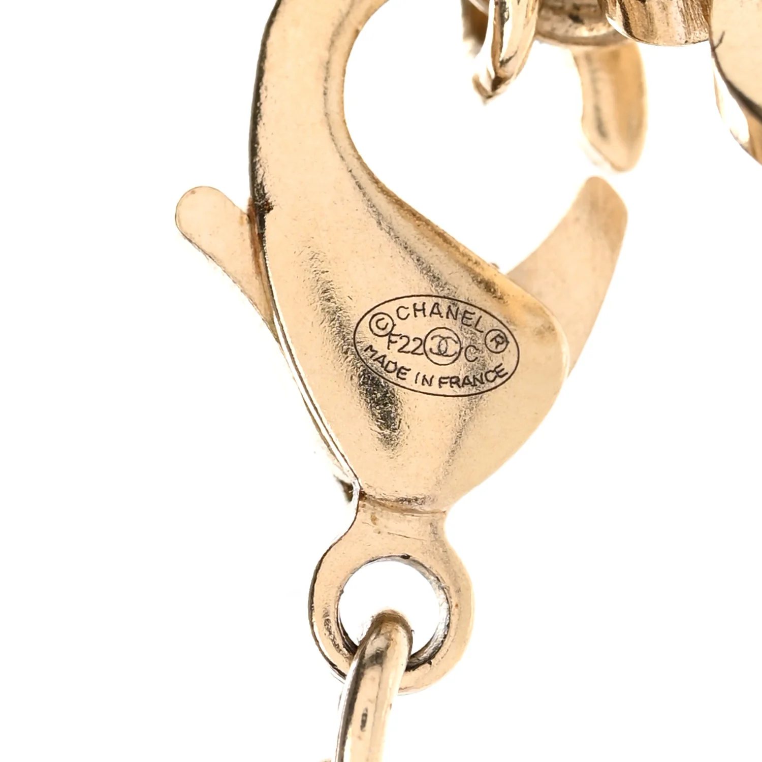 Crystal Pearl CC Choker Gold - Image 4