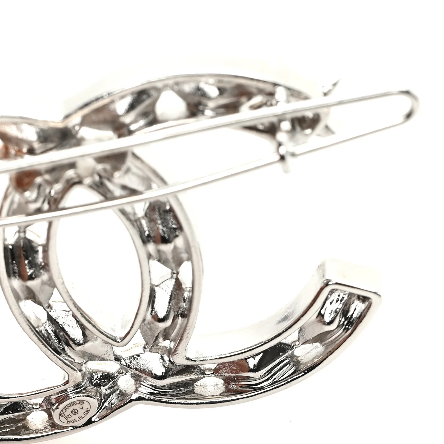 Crystal Starfall CC Hair Clip Silver - Image 3
