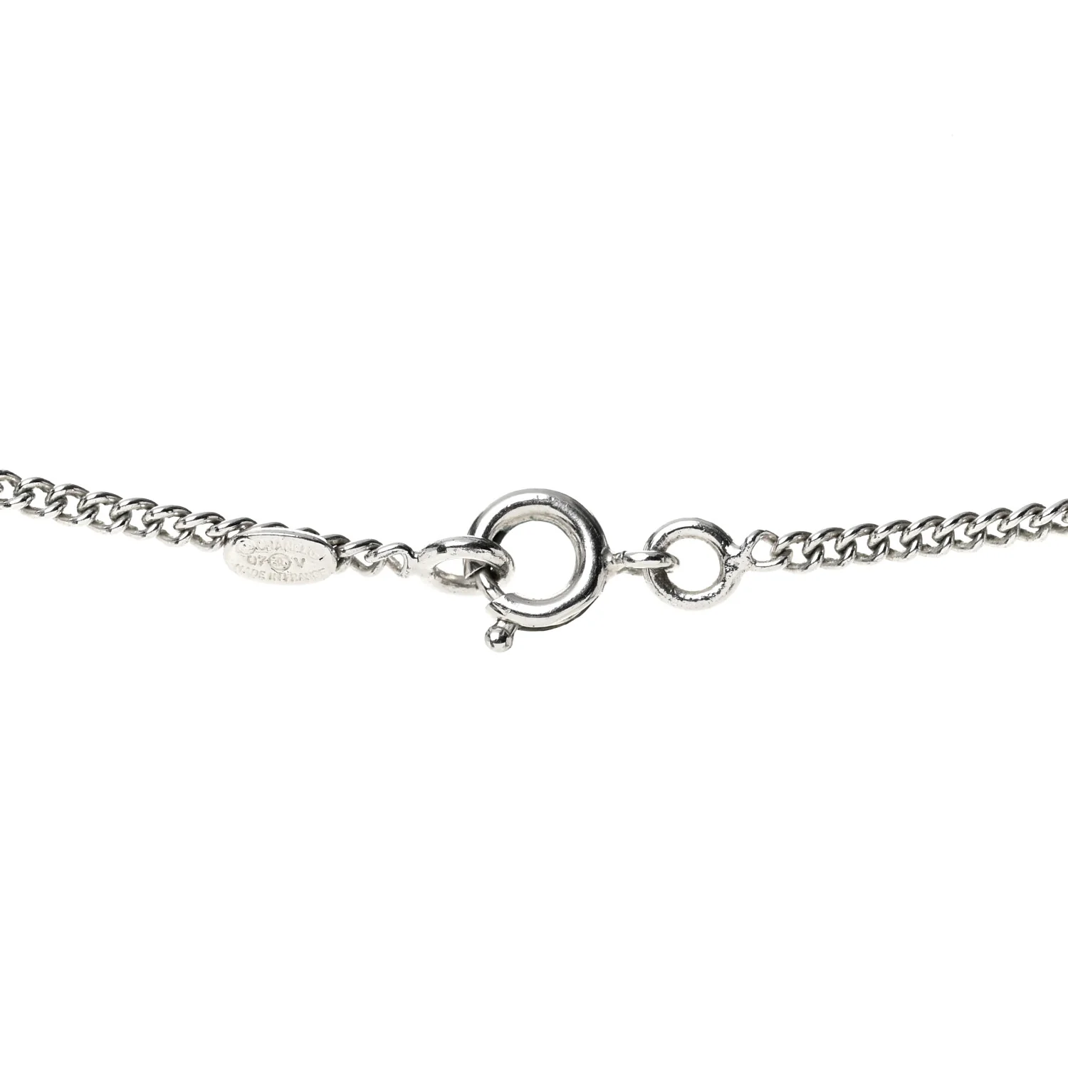 Crystal Timeless CC Necklace Silver - Image 6