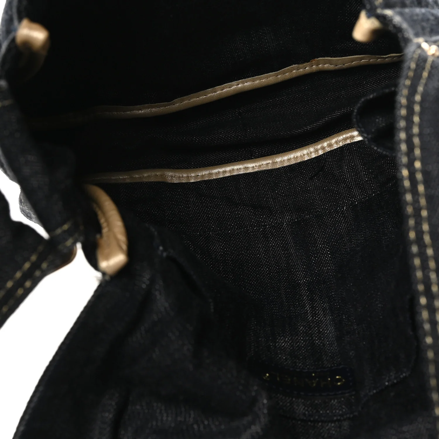 Denim CC Messenger Bag Blue - Image 5