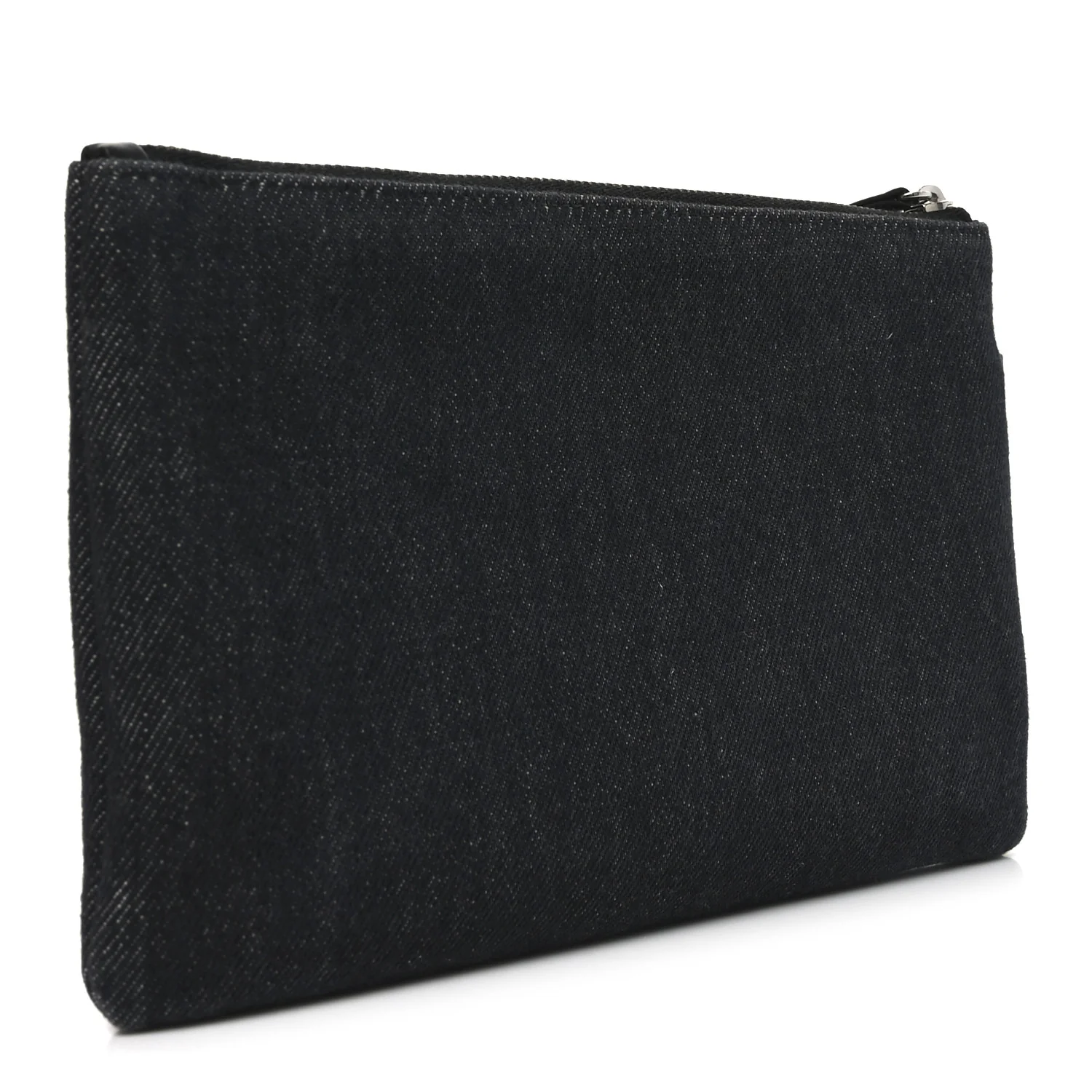 Denim Chanel 22 Removable Pouch Black - Image 3