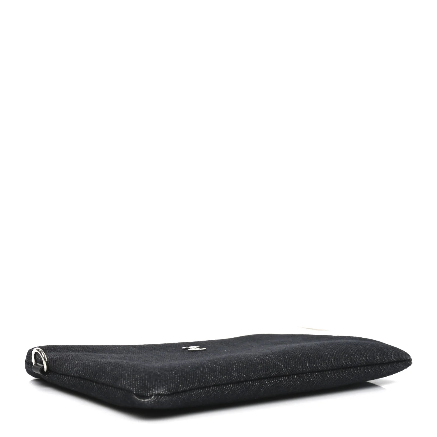 Denim Chanel 22 Removable Pouch Black - Image 4