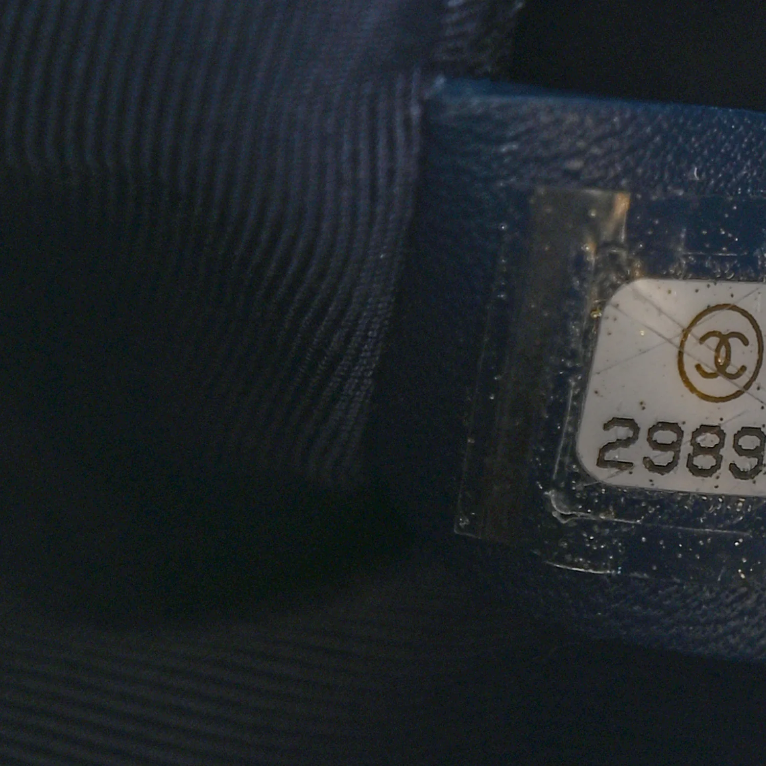Denim Quilted Medium Chanel 19 Flap Blue - Image 7