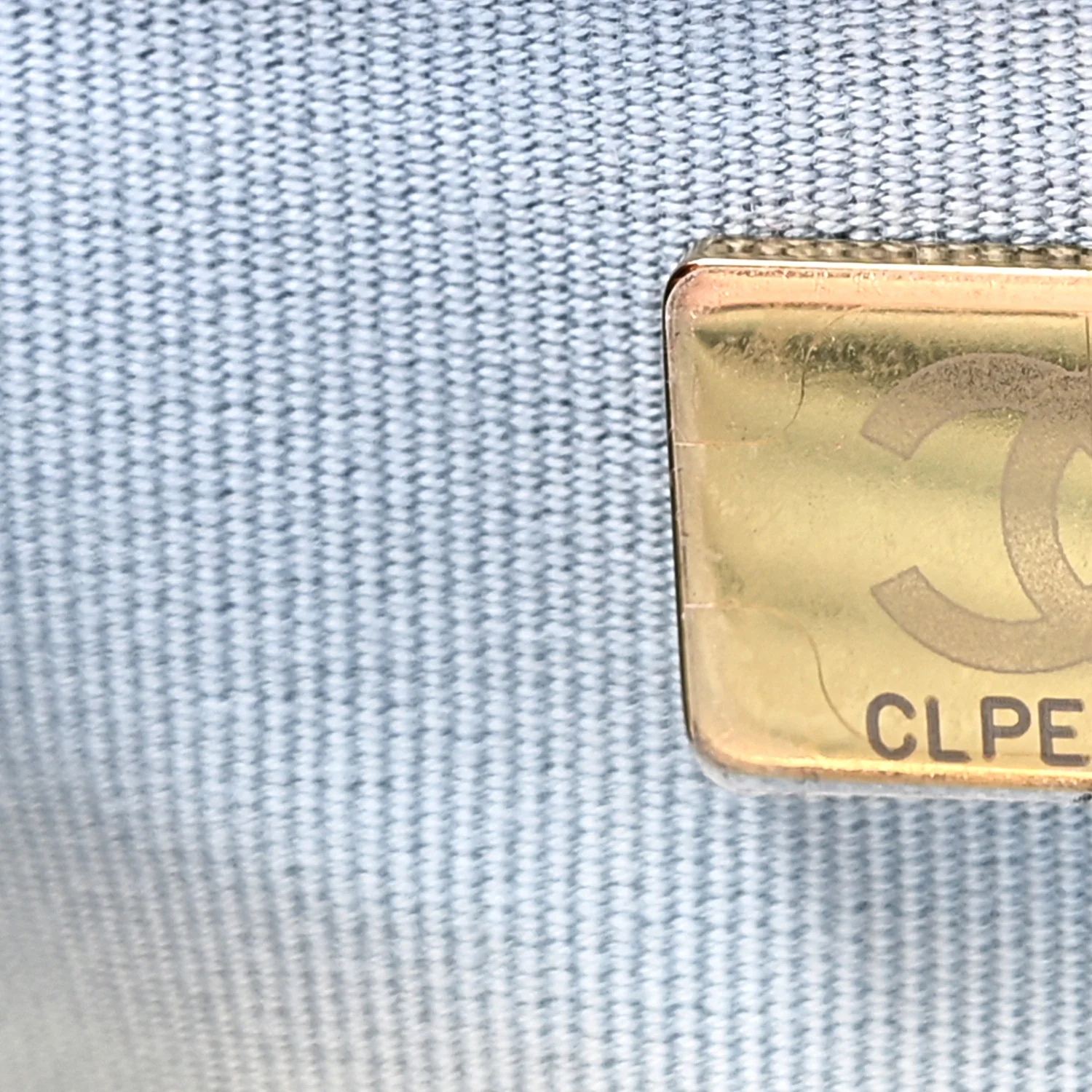 Denim Quilted Medium Chanel 19 Flap Blue Pink - Image 7