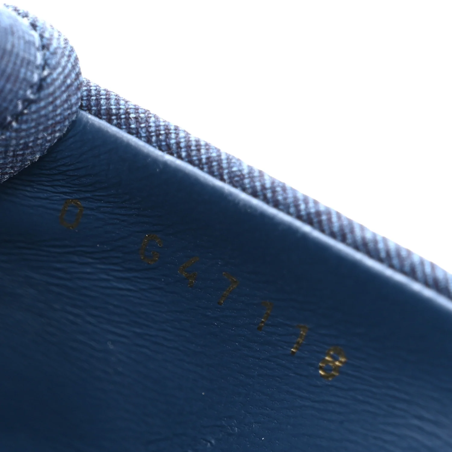 Fabric Quilted CC Turnlock Mules 39 Blue - Image 18