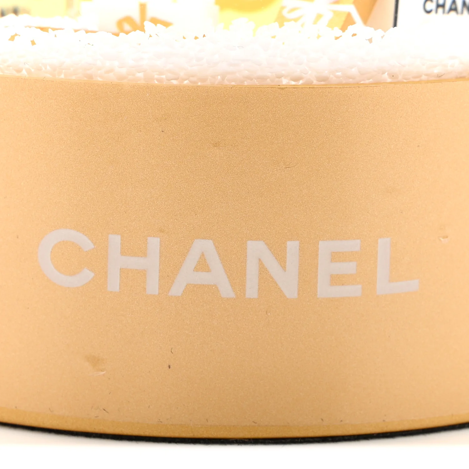 Glass N°5 Perfume Bottle Snow Globe - Image 6