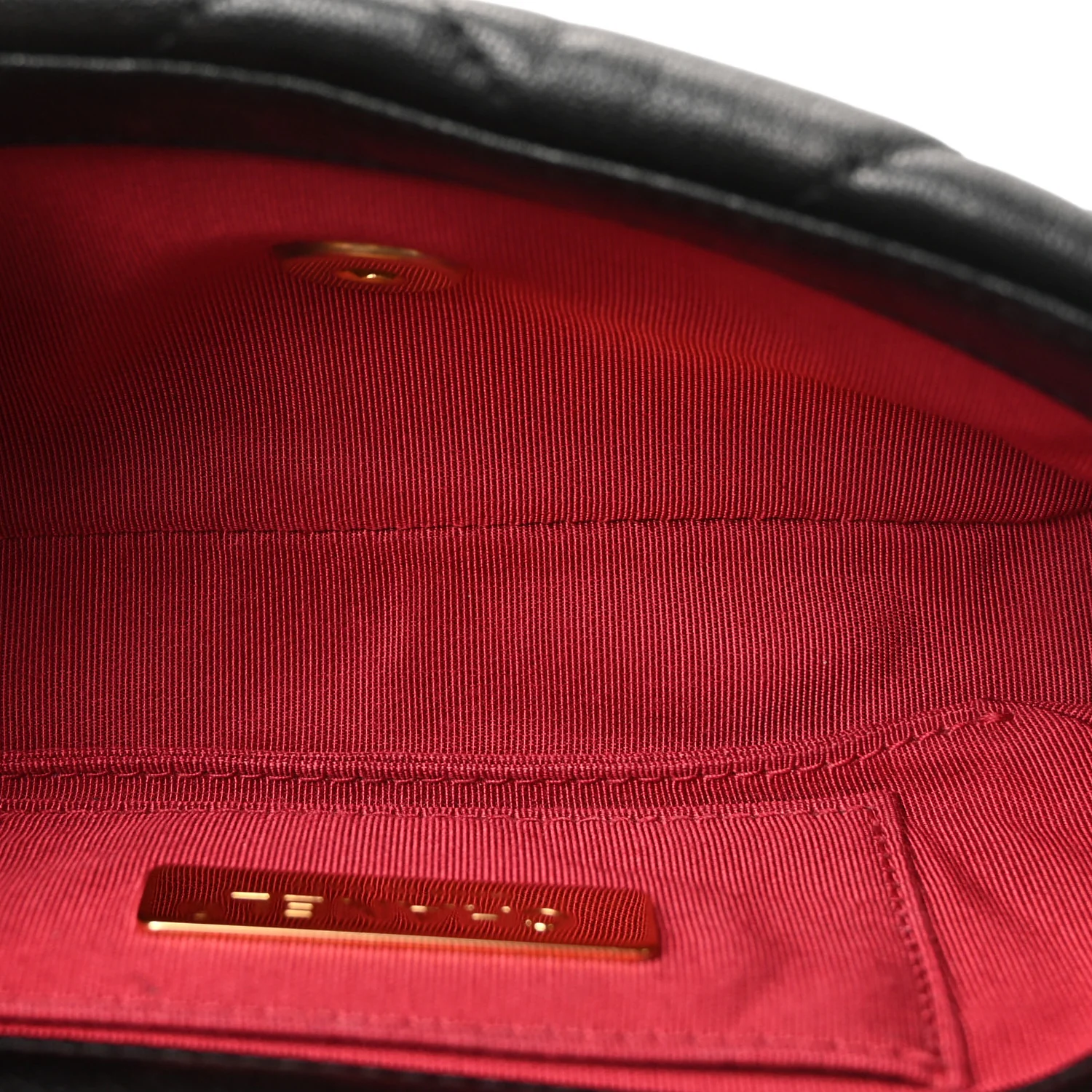 Goatskin Quilted Chanel 19 Waist Bag Black - Image 5