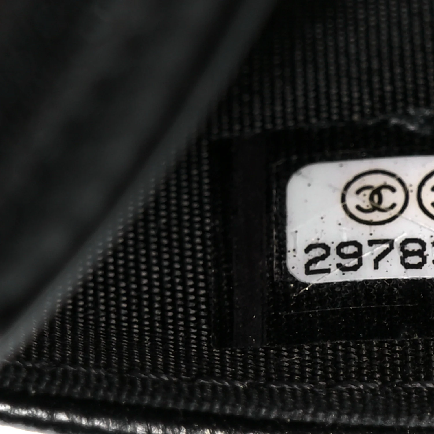 Goatskin Quilted Chanel 19 Wallet On Chain WOC Black - Image 8