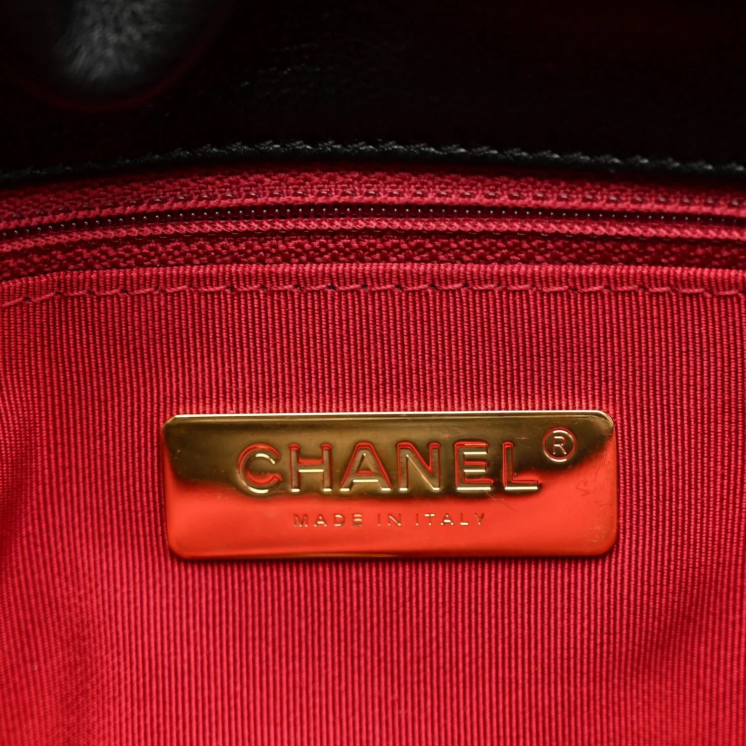 Goatskin Quilted Medium Chanel 19 Flap Black - Image 6
