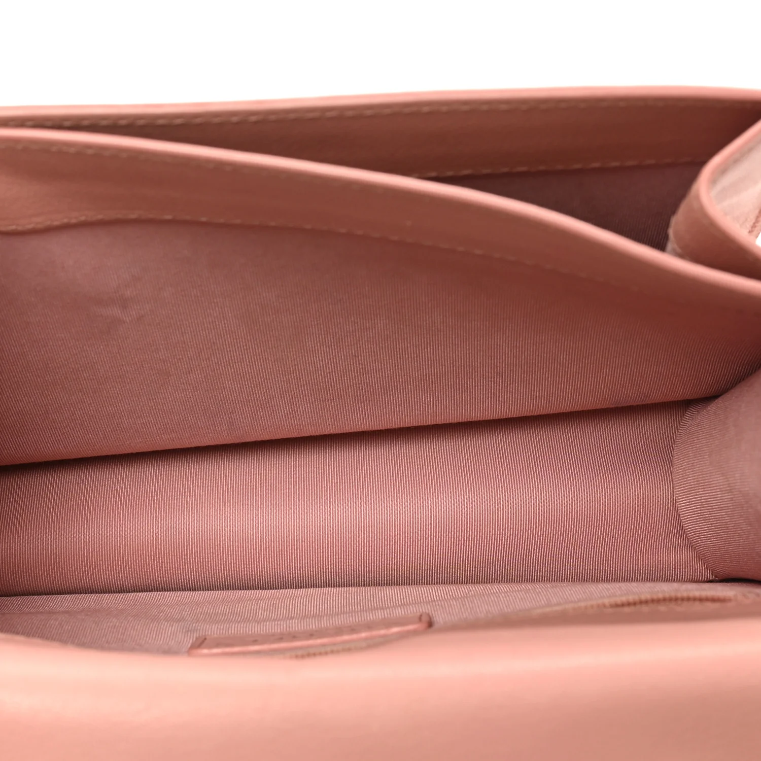 Goatskin Quilted Small CC Box Flap Pink - Image 5