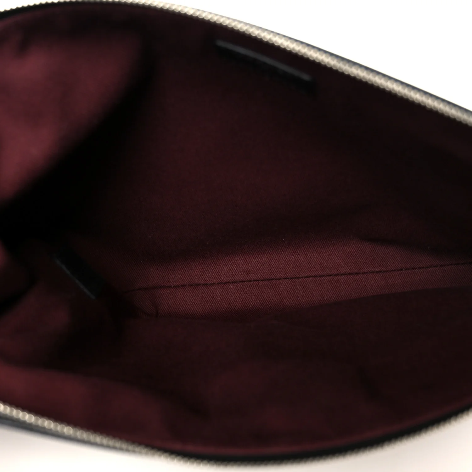 Grained Calfskin Large Neo Executive Cosmetic Case Black - Image 5