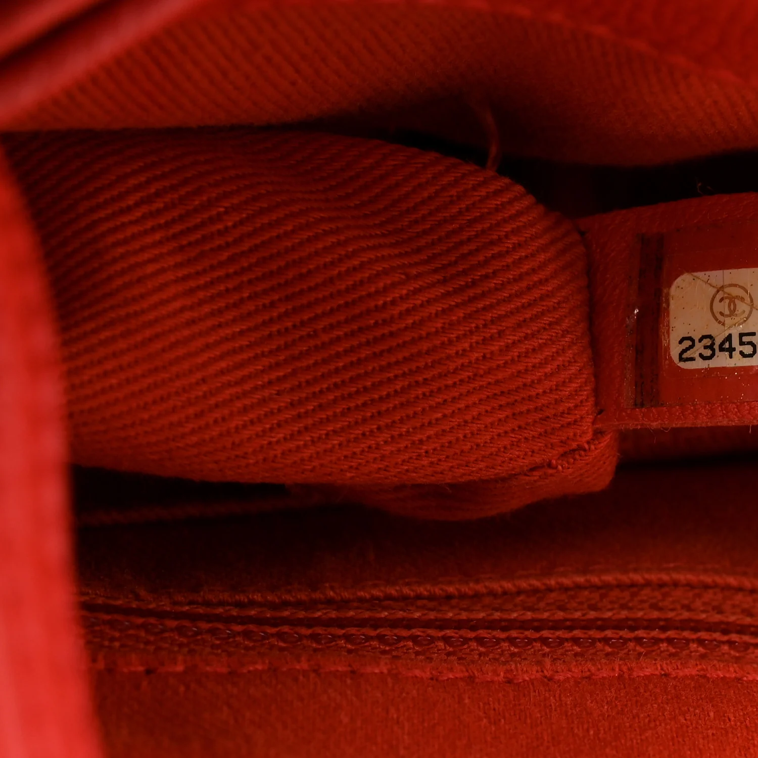 Grained Calfskin Mini Neo Executive Shopper Tote Red - Image 8