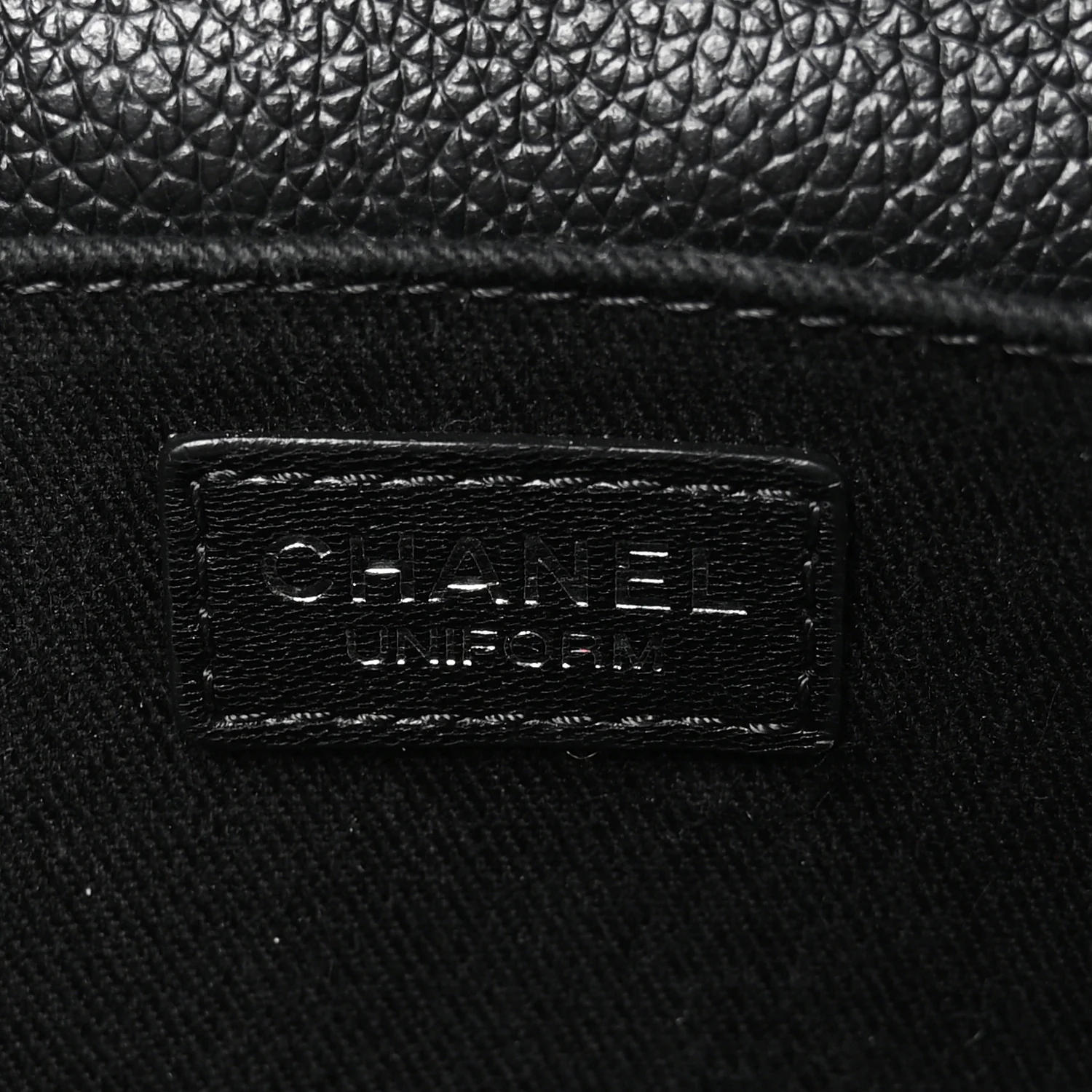Grained Calfskin Quilted 2.55 Reissue Flap Belt Bag Clutch Black - Image 6