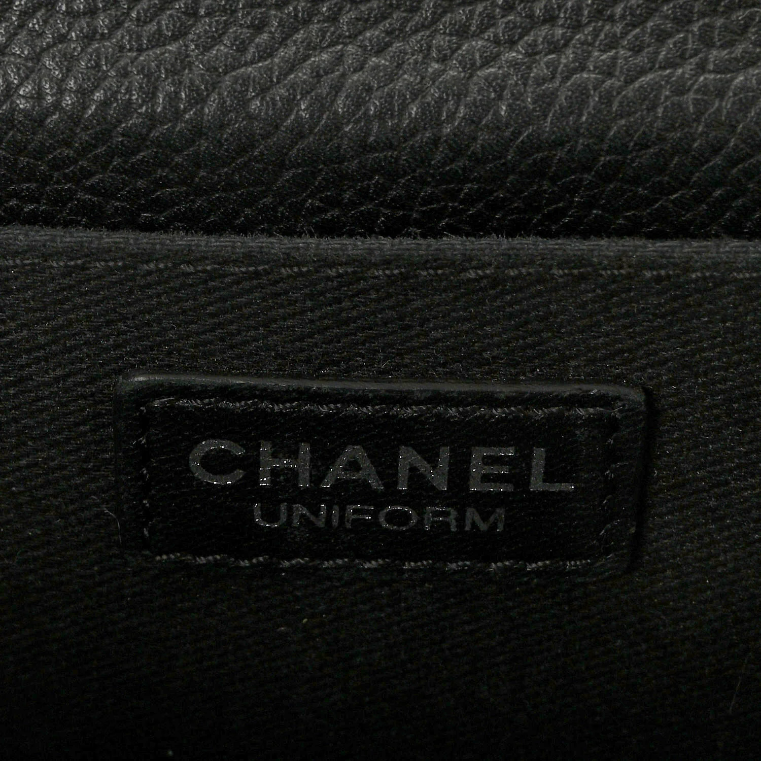 Grained Calfskin Quilted 2.55 Reissue Flap Belt Bag Clutch Black - Image 10