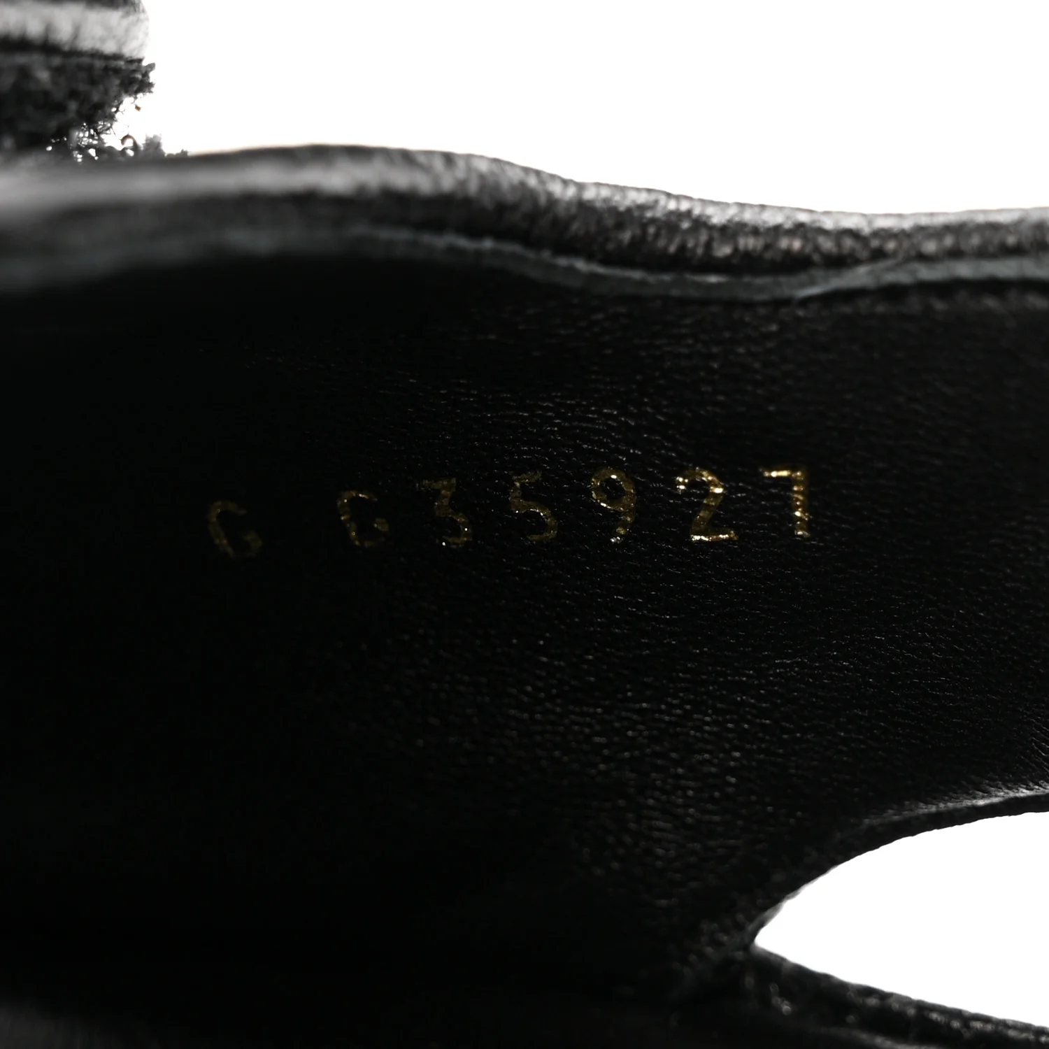 Grained Calfskin Velcro Dad Sandals 38.5 Black - Image 19