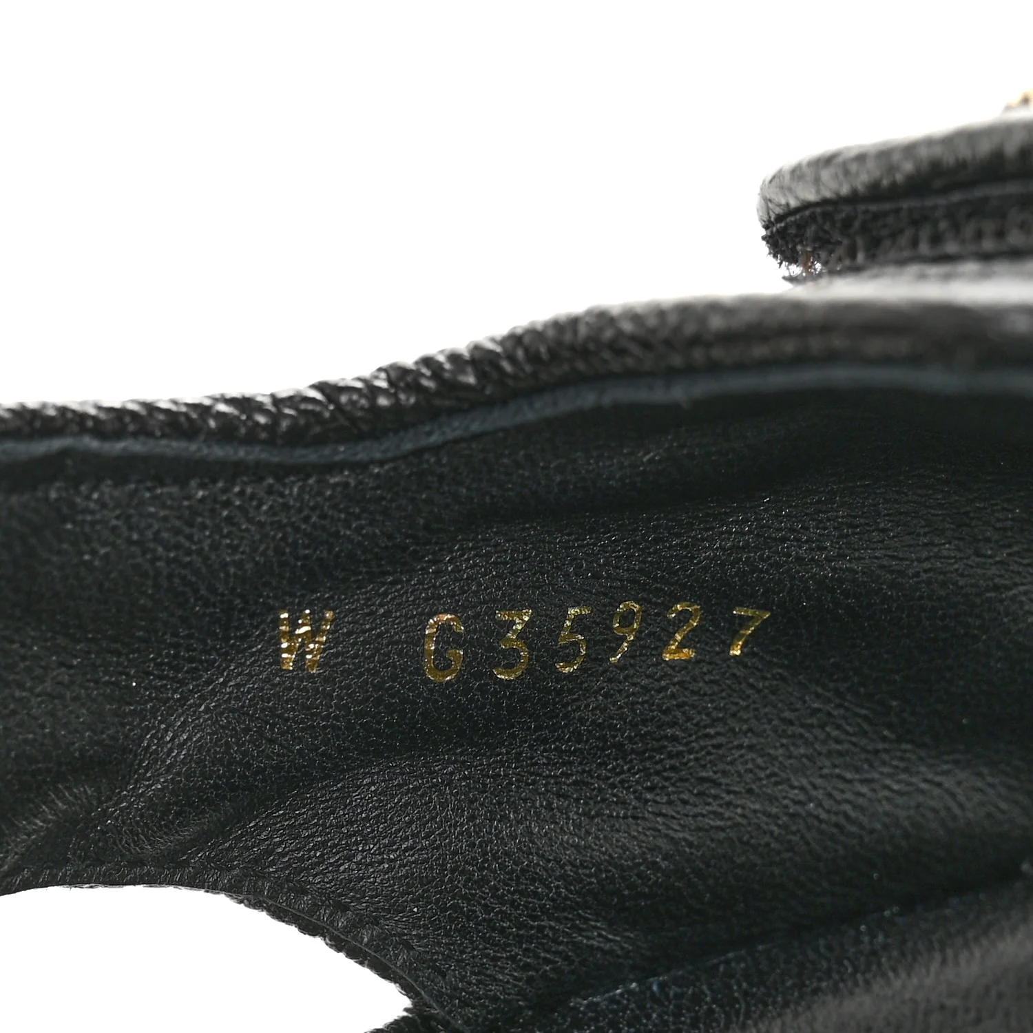 Grained Calfskin Velcro Dad Sandals 39 Black - Image 9