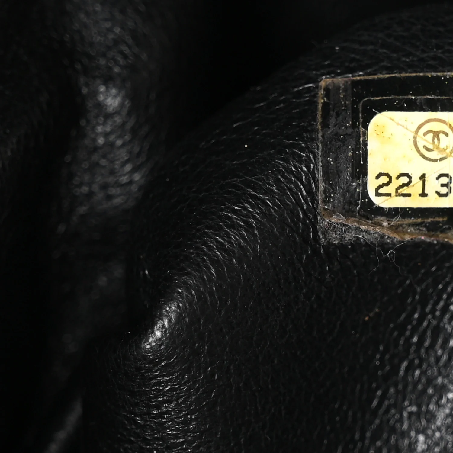 Iridescent Calfskin CC East West Shopping Tote Black - Image 7
