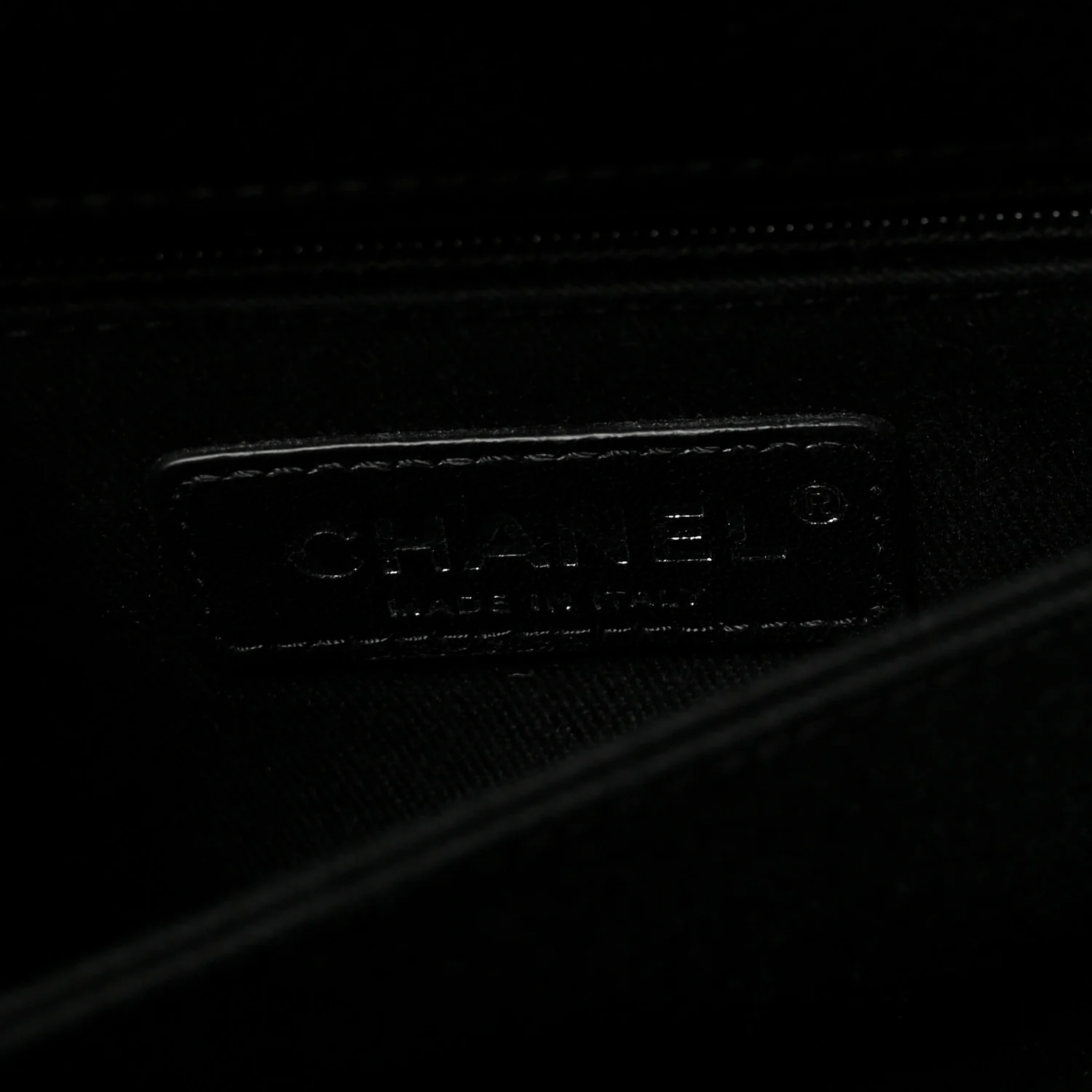 Iridescent Caviar Quilted Mini Coco Handle Flap So Black - Image 6