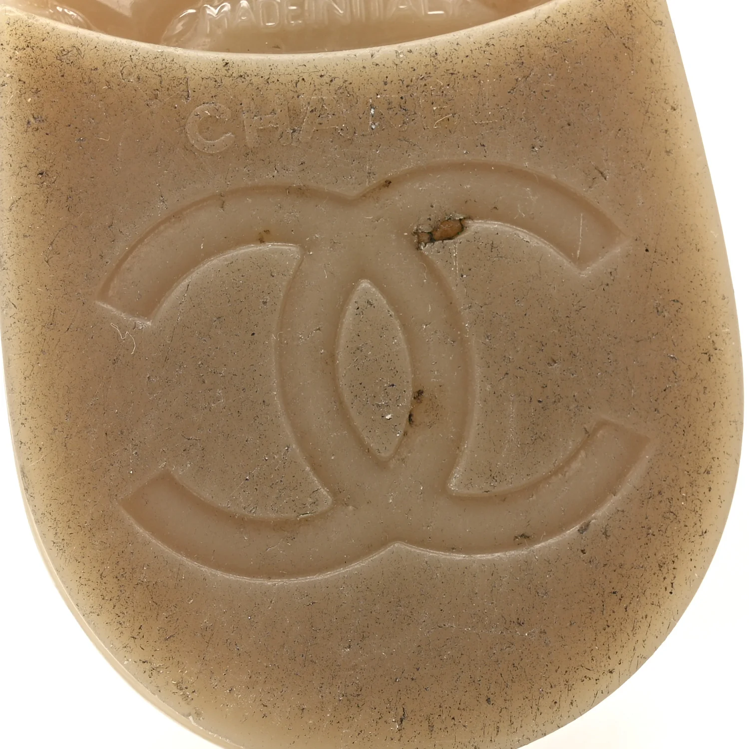 Jelly Camellia Thong Sandals 37 Beige - Image 10