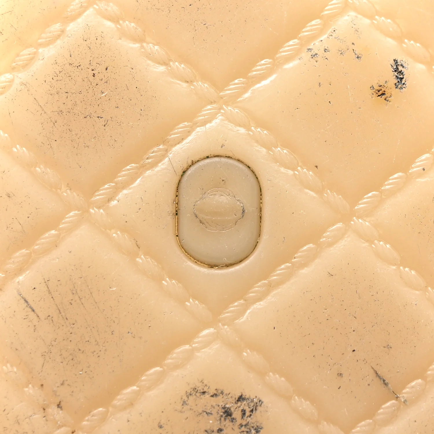 Jelly Camellia Thong Sandals 37 Beige - Image 9