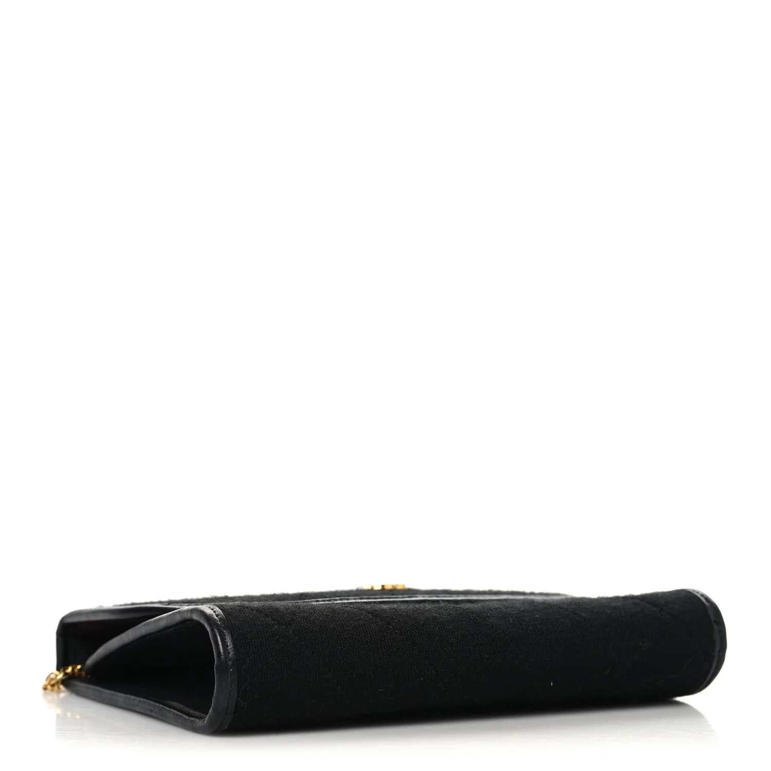 Jersey Quilted Mini Square Flap Black - Image 4