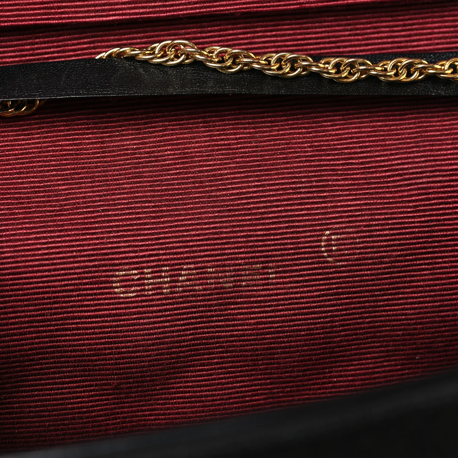Jersey Quilted Mini Square Flap Black - Image 6