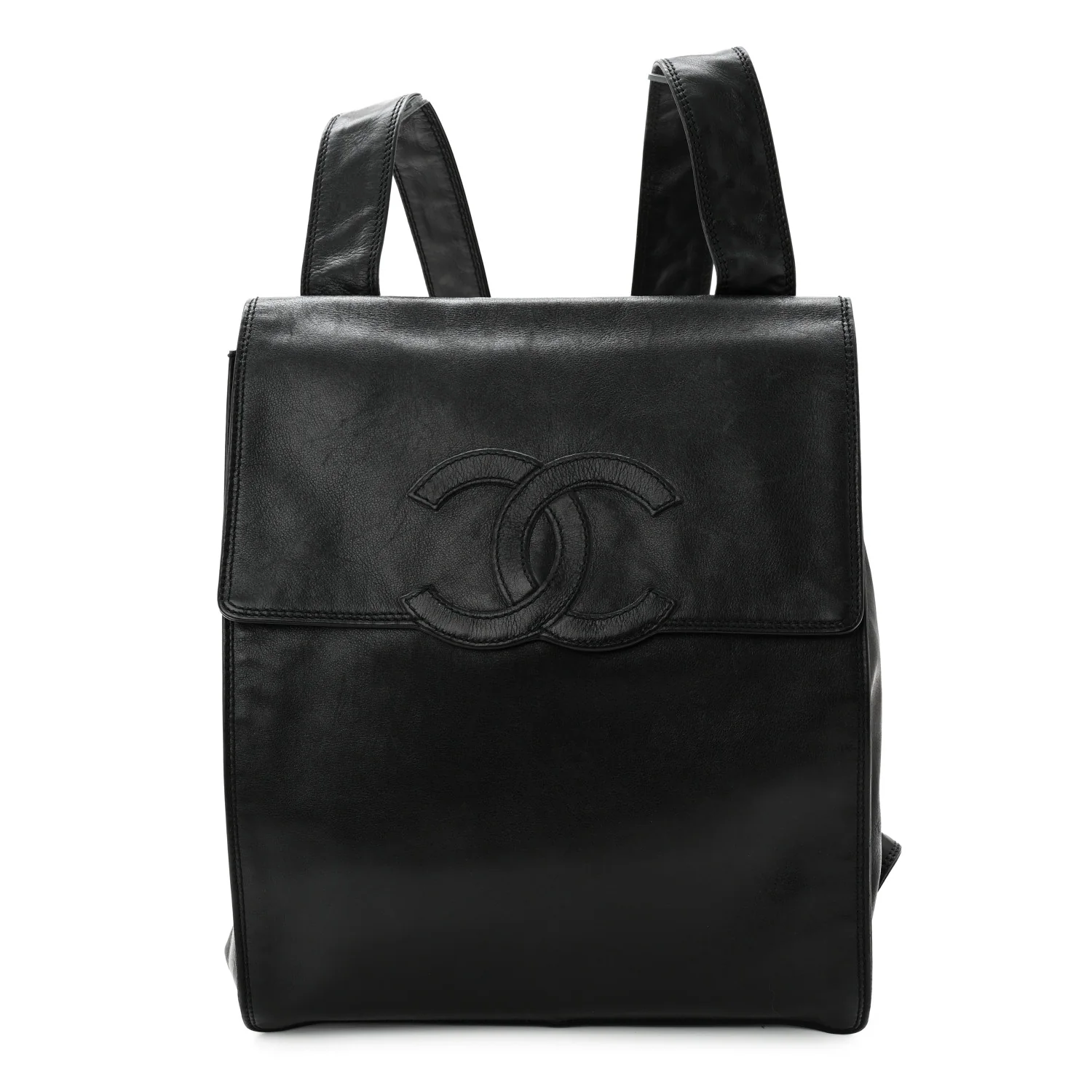 Lambskin CC Backpack Black