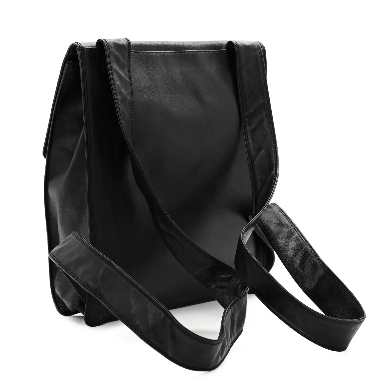 Lambskin CC Backpack Black - Image 3