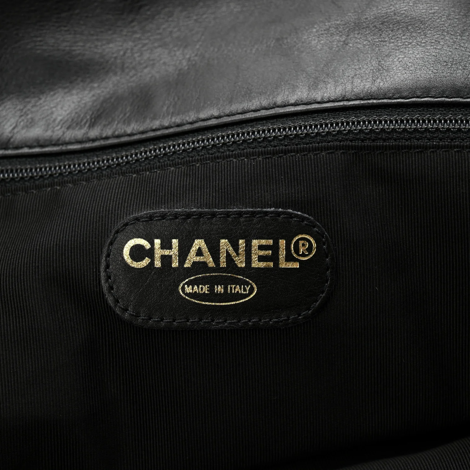 Lambskin CC Backpack Black - Image 6