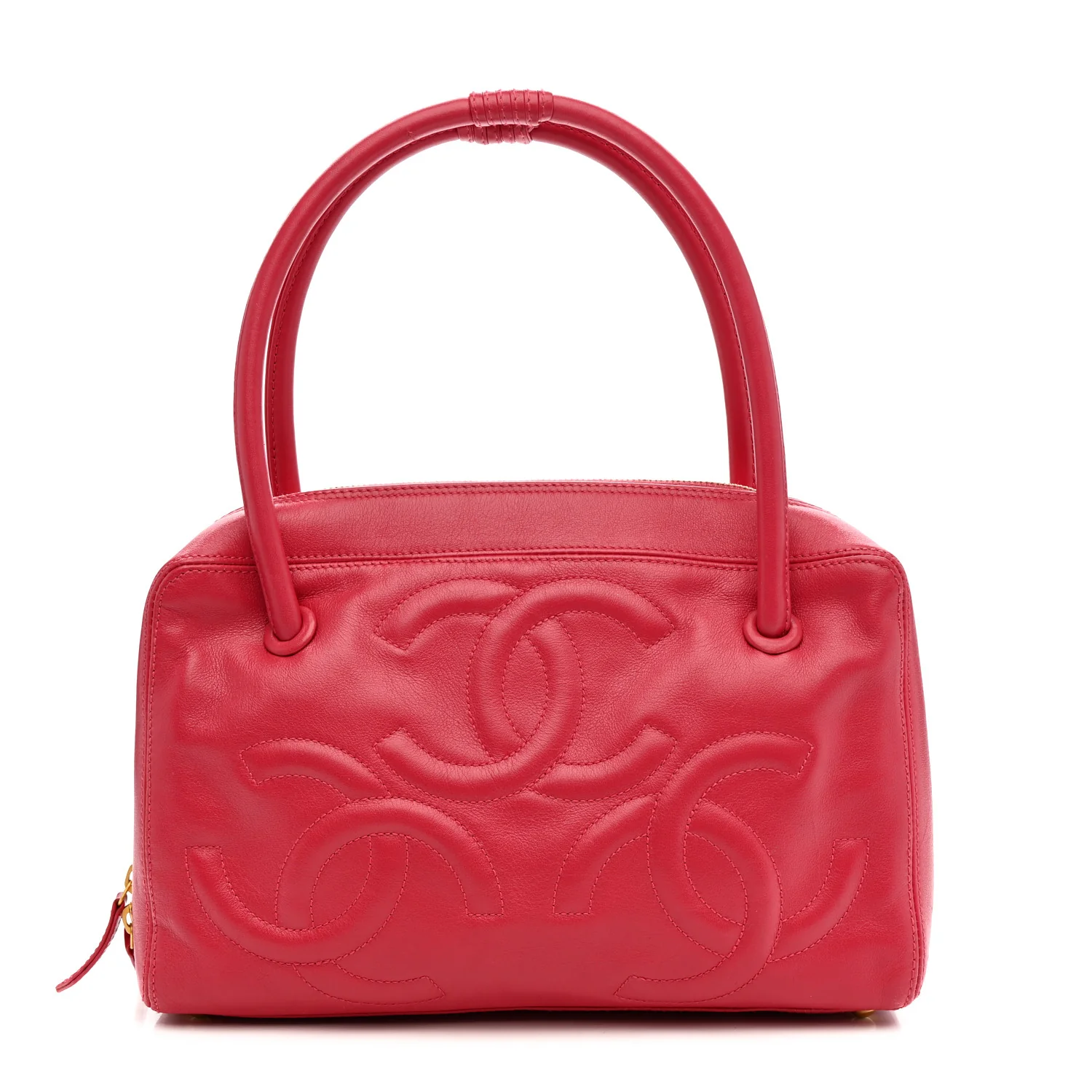 Lambskin CC Bowler Pink