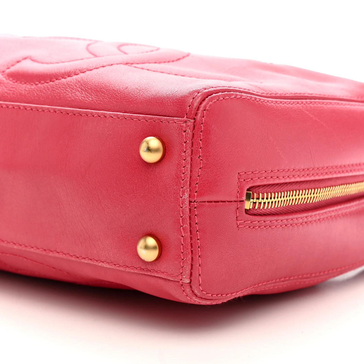 Lambskin CC Bowler Pink - Image 10