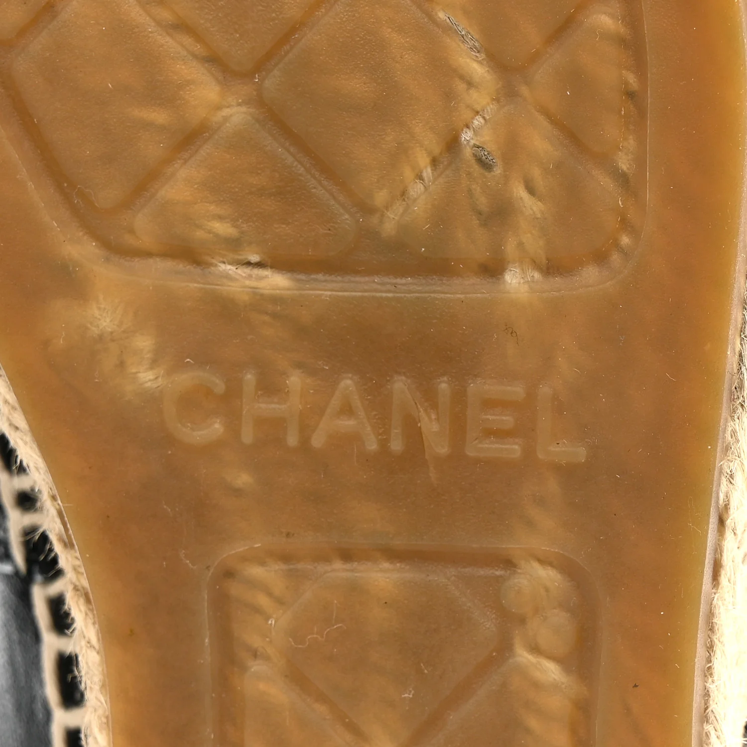 Lambskin CC Espadrilles 36 Black - Image 9