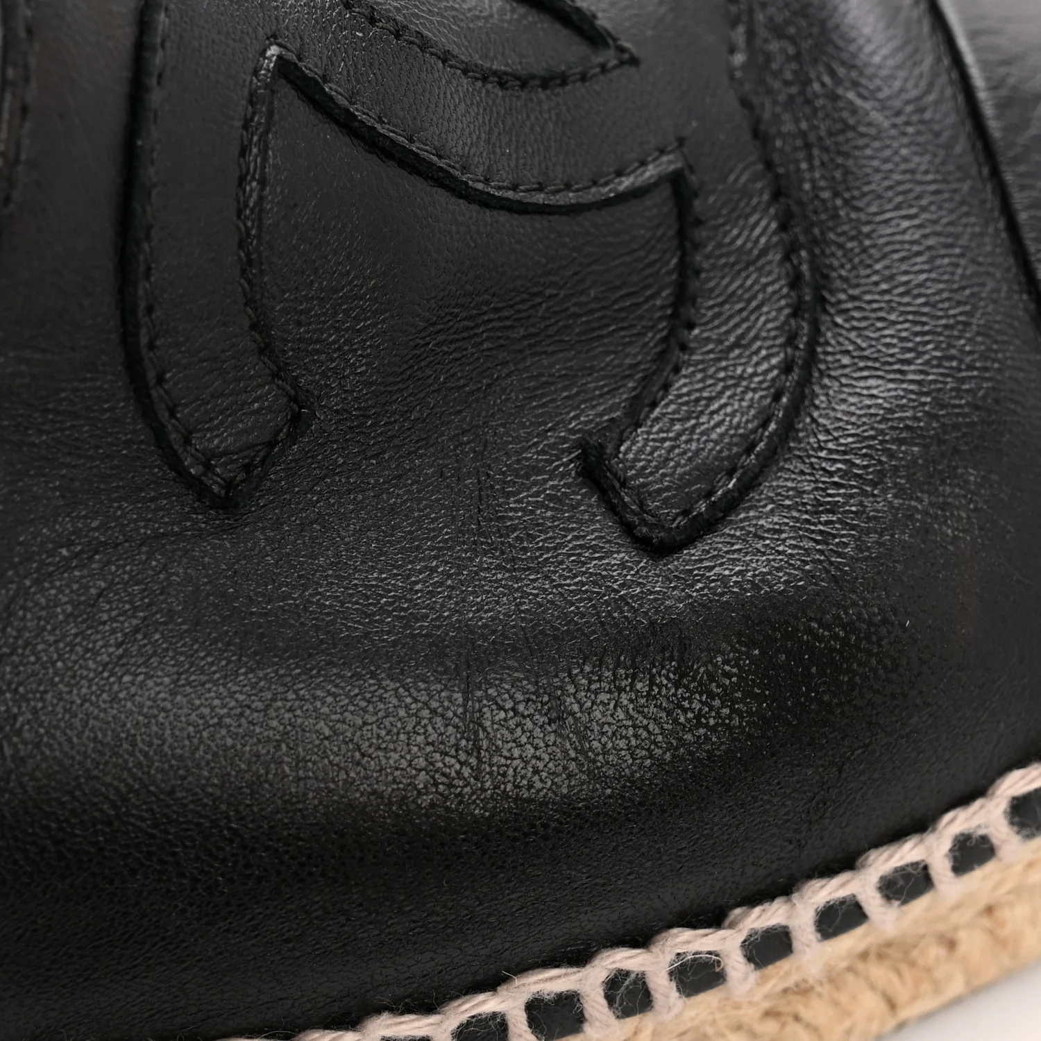 Lambskin CC Espadrilles 39 Black - Image 10