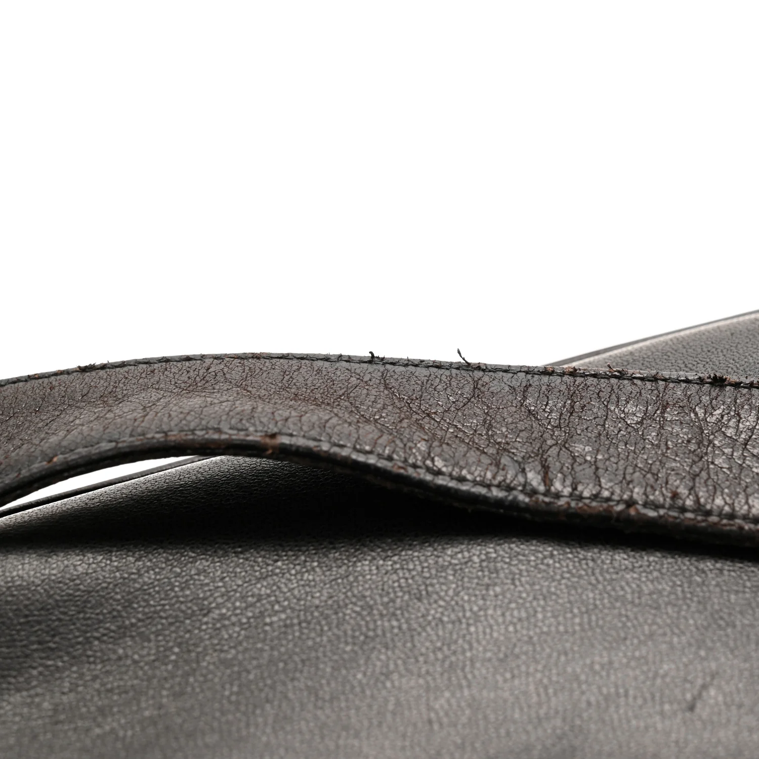 Lambskin CC Flap Shopping Tote Black - Image 14