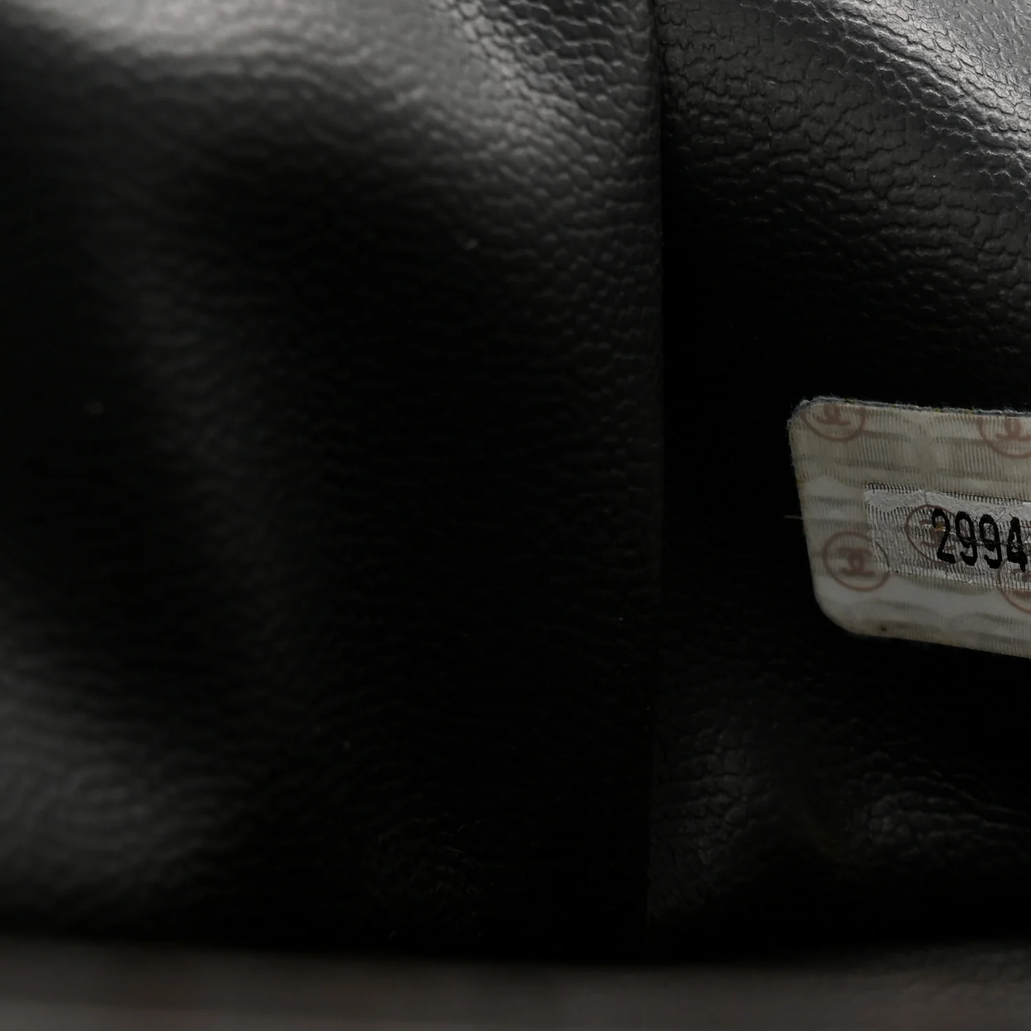 Lambskin CC Flap Shopping Tote Black - Image 8