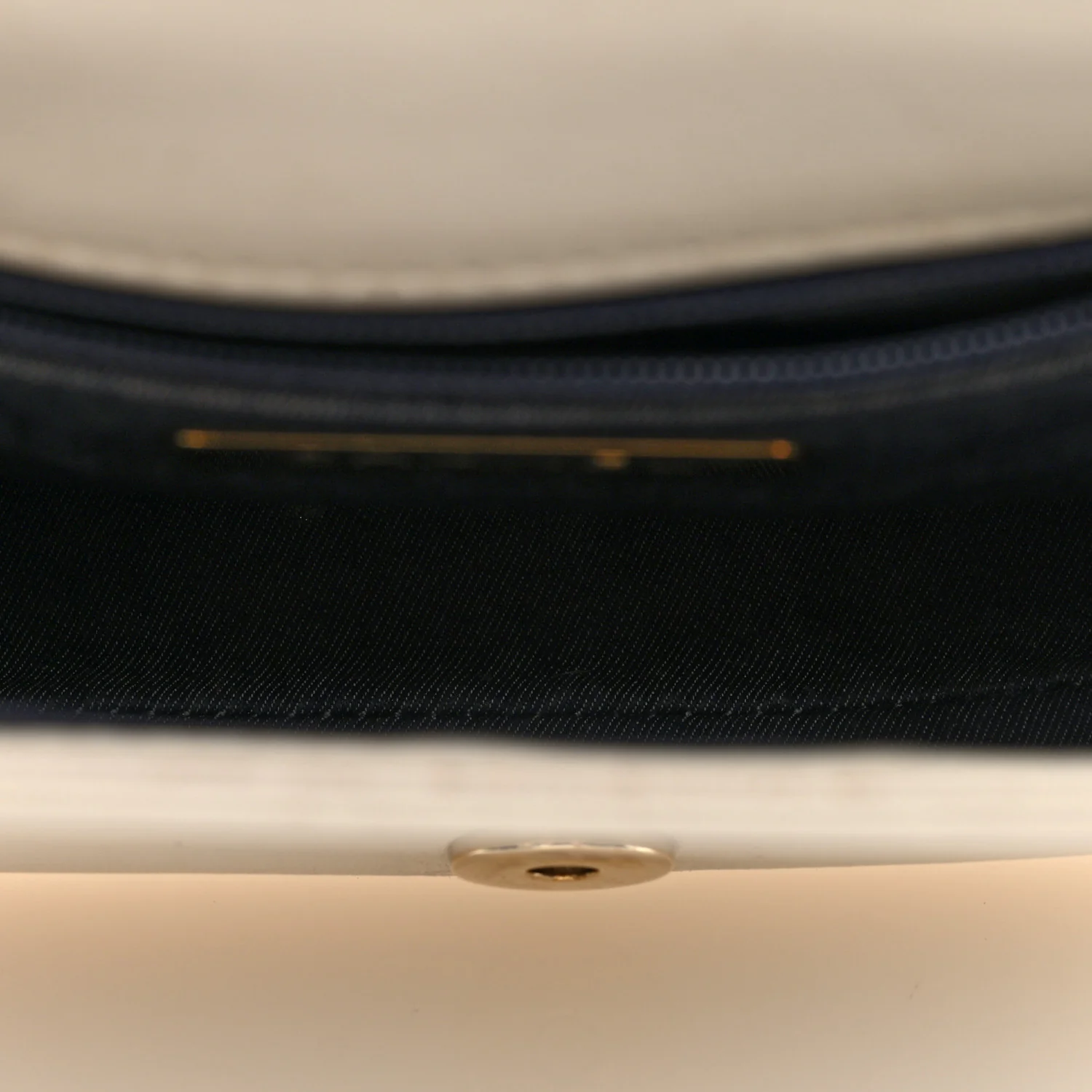 Lambskin CC Mania Flap Bag White - Image 5