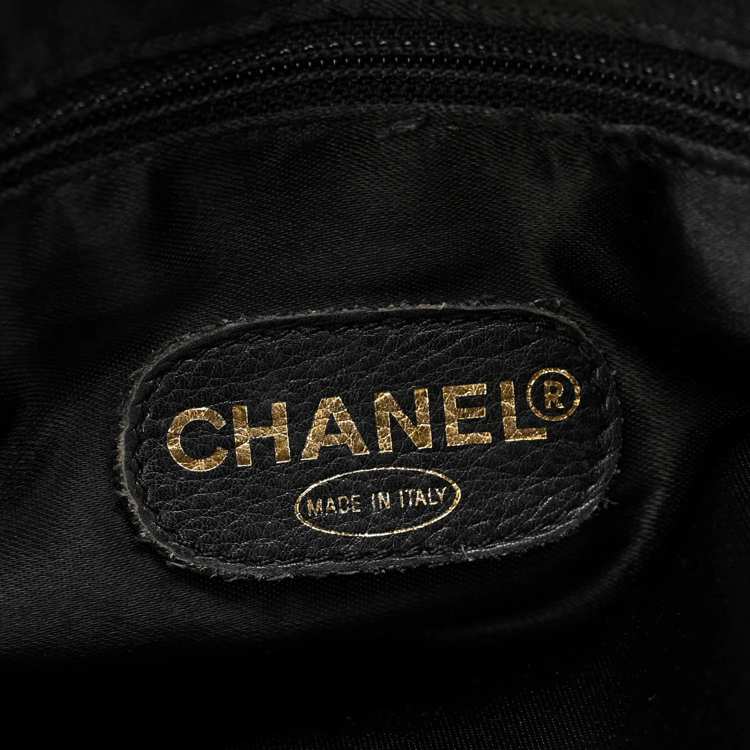 Lambskin CC Shoulder Bag Black - Image 6